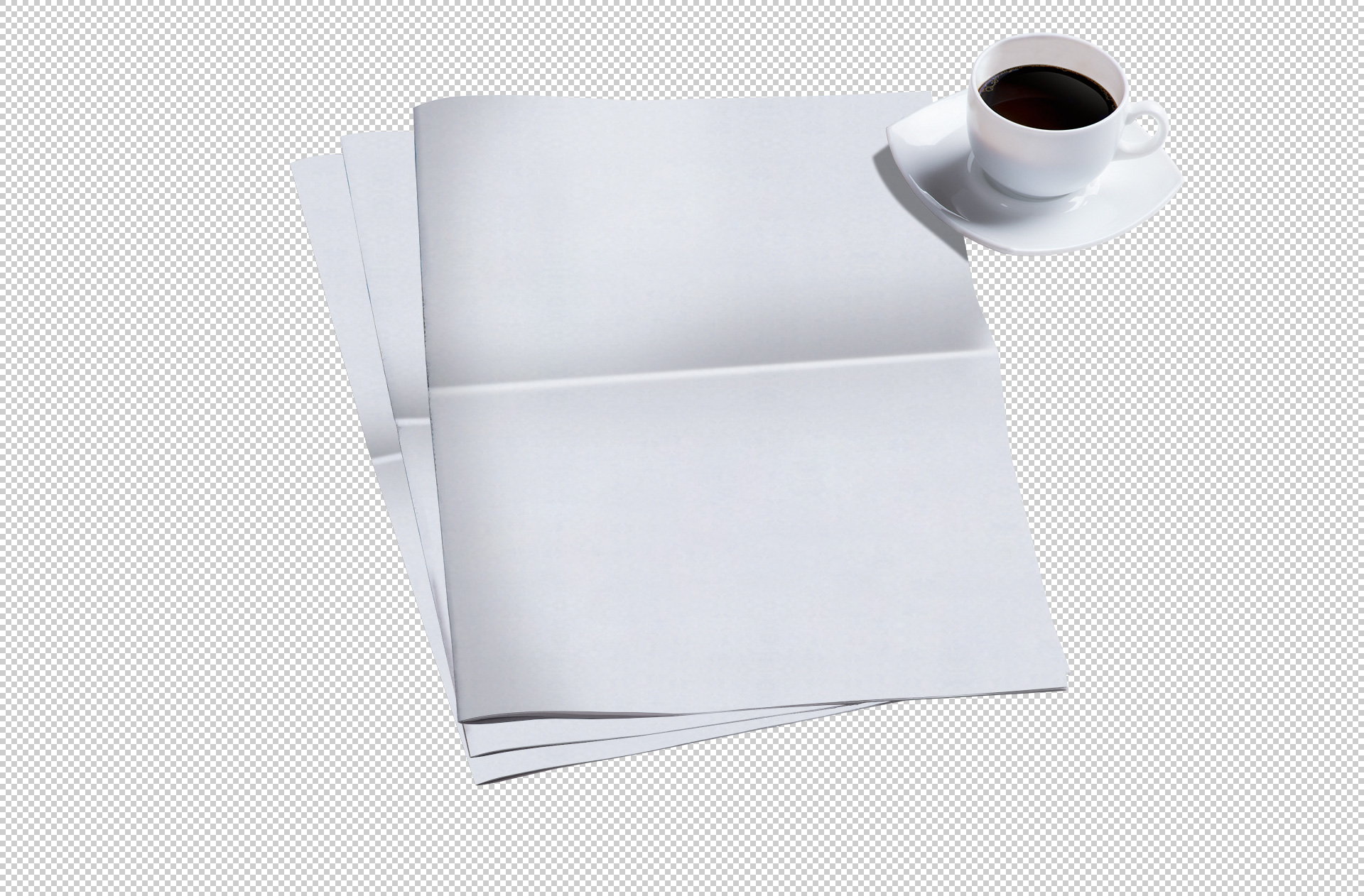 morning newspaper PSD