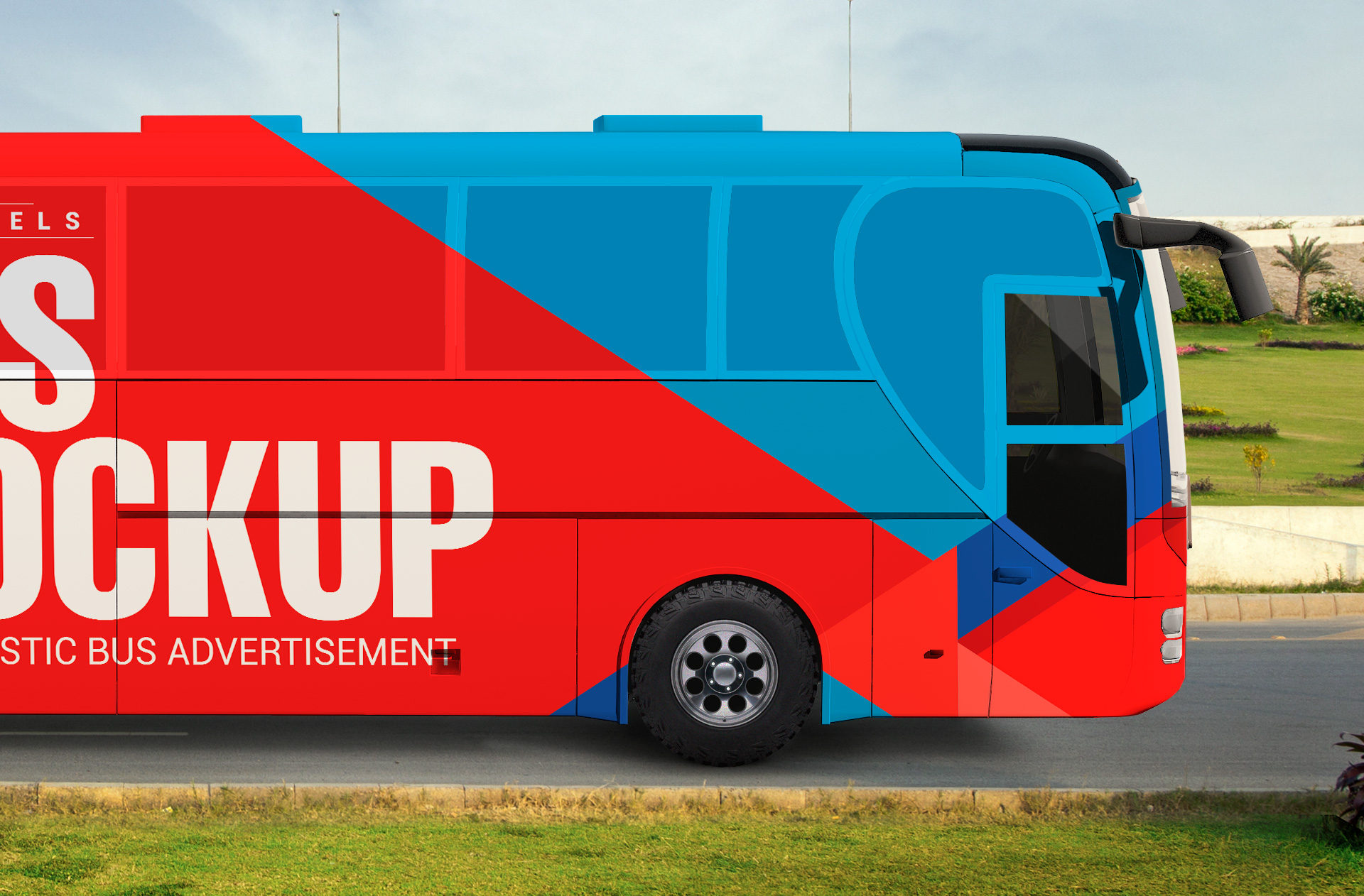 urban advertising mockup