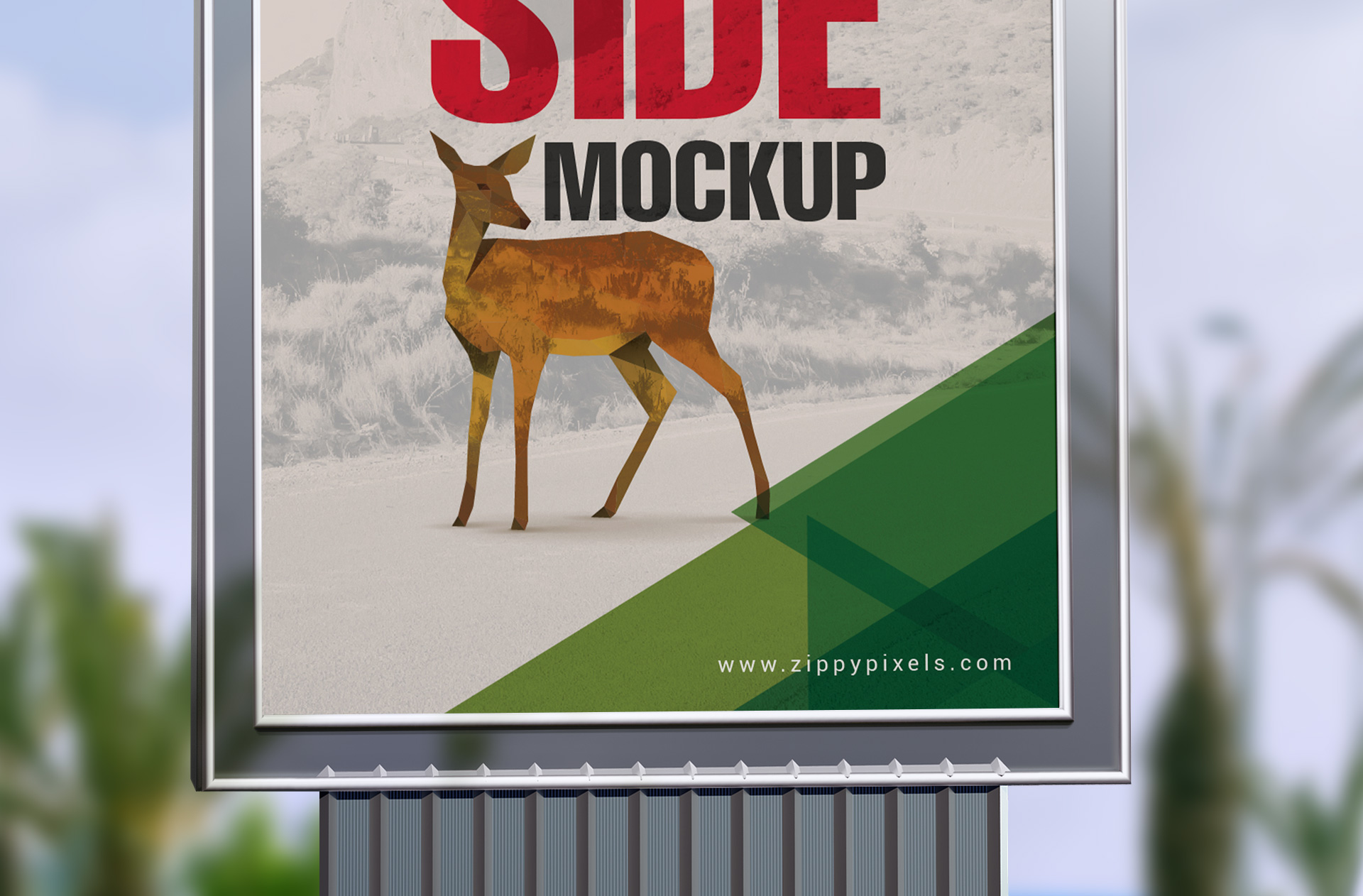 city billboard display