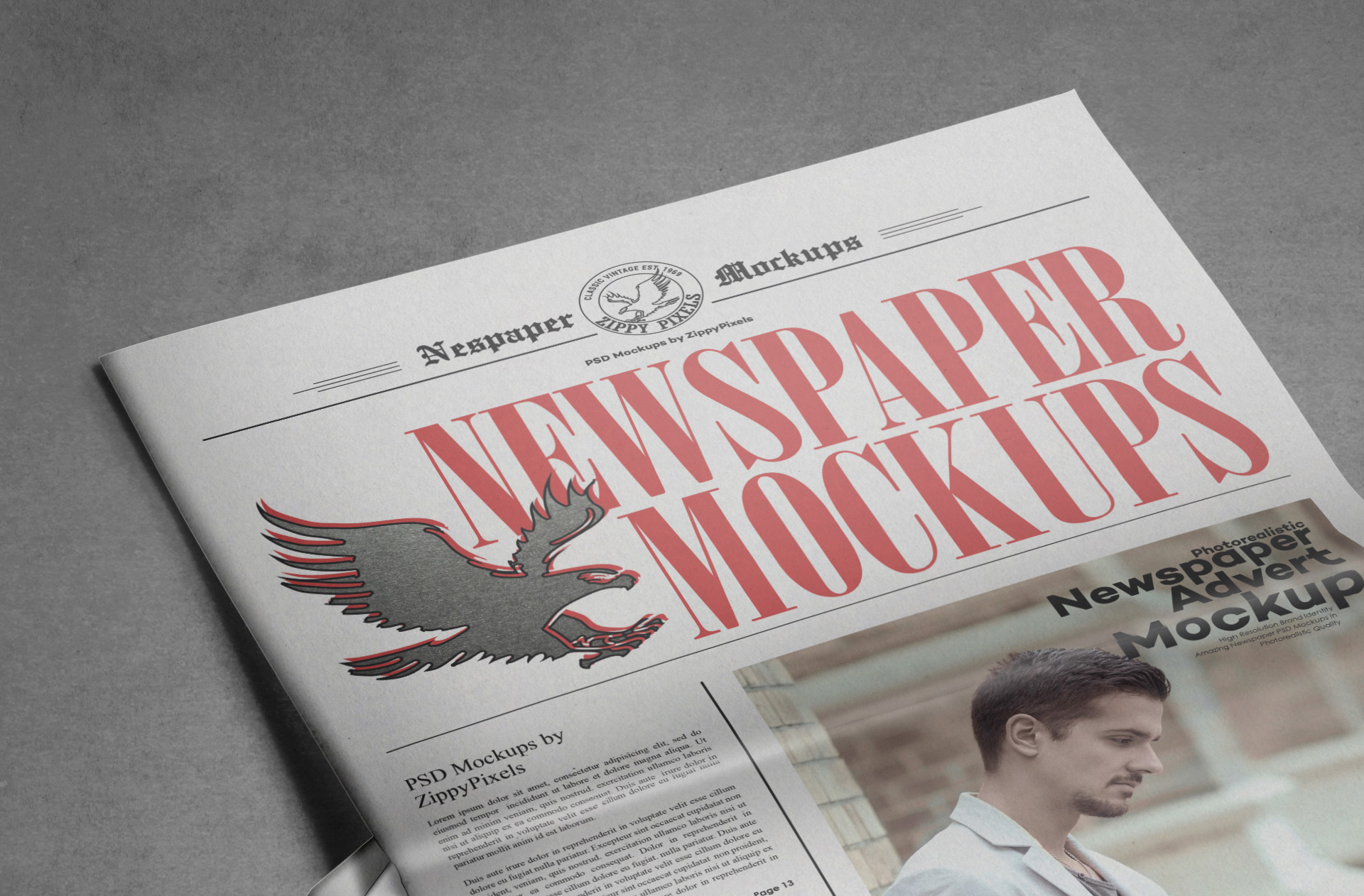advertising mockup