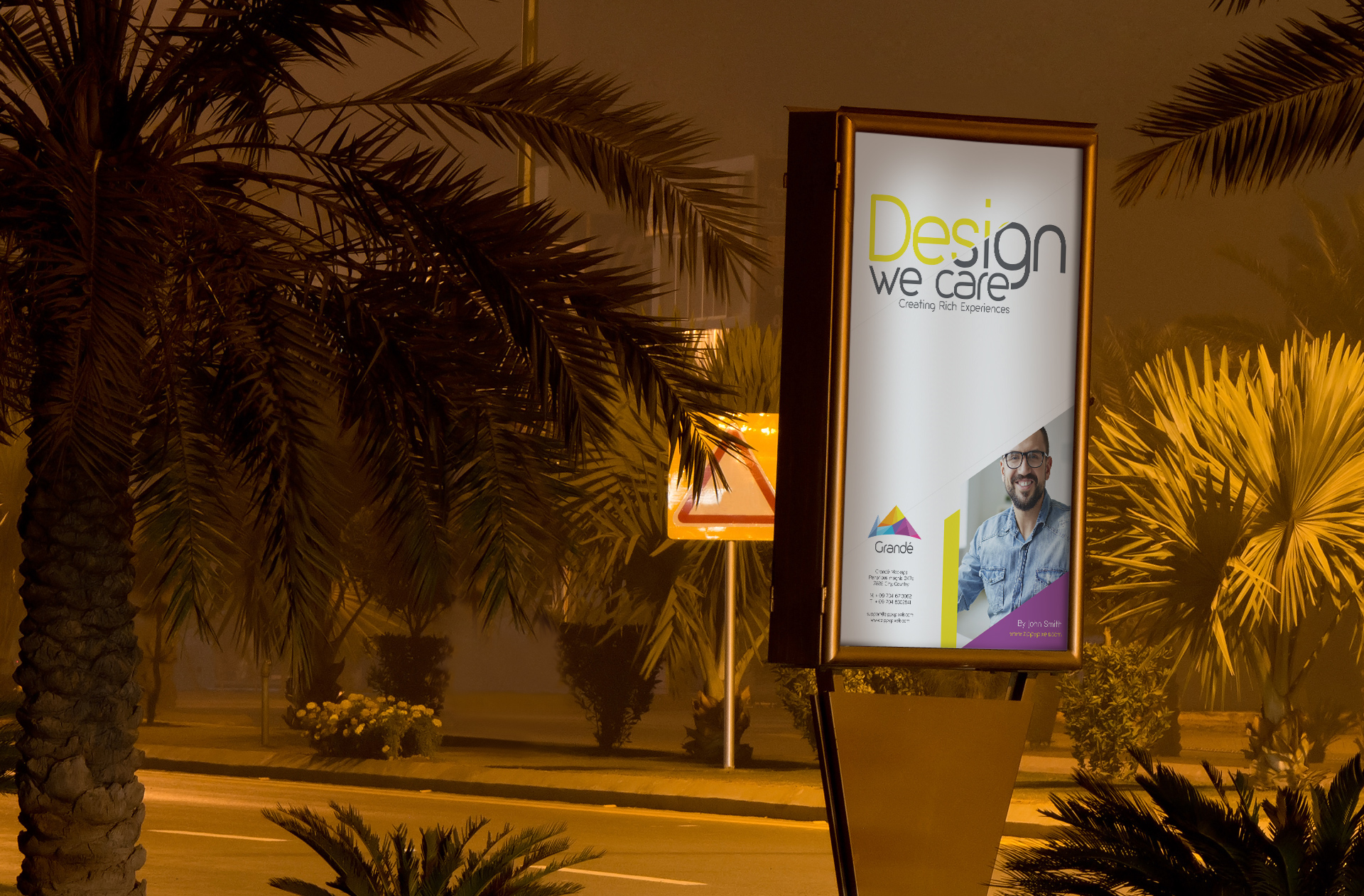 branding banner mockup