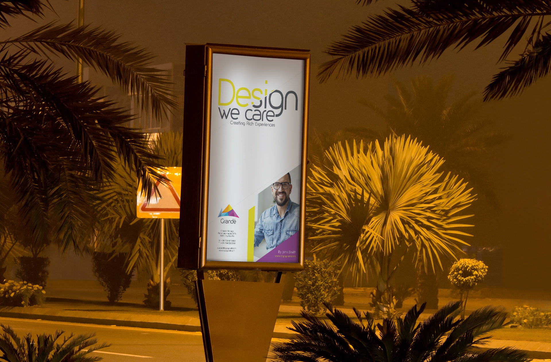 branding banner mockup