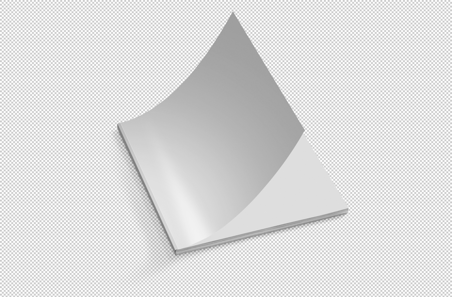 A4 magazine mock-up