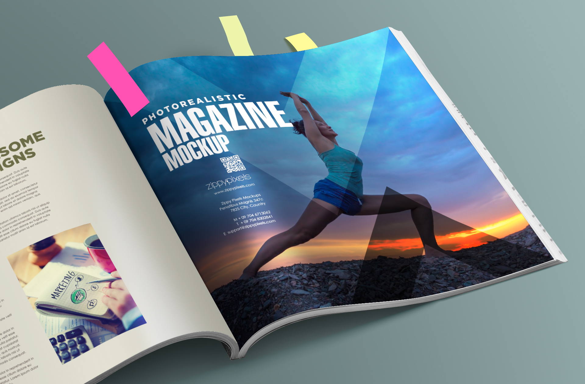 best-selling print mockup