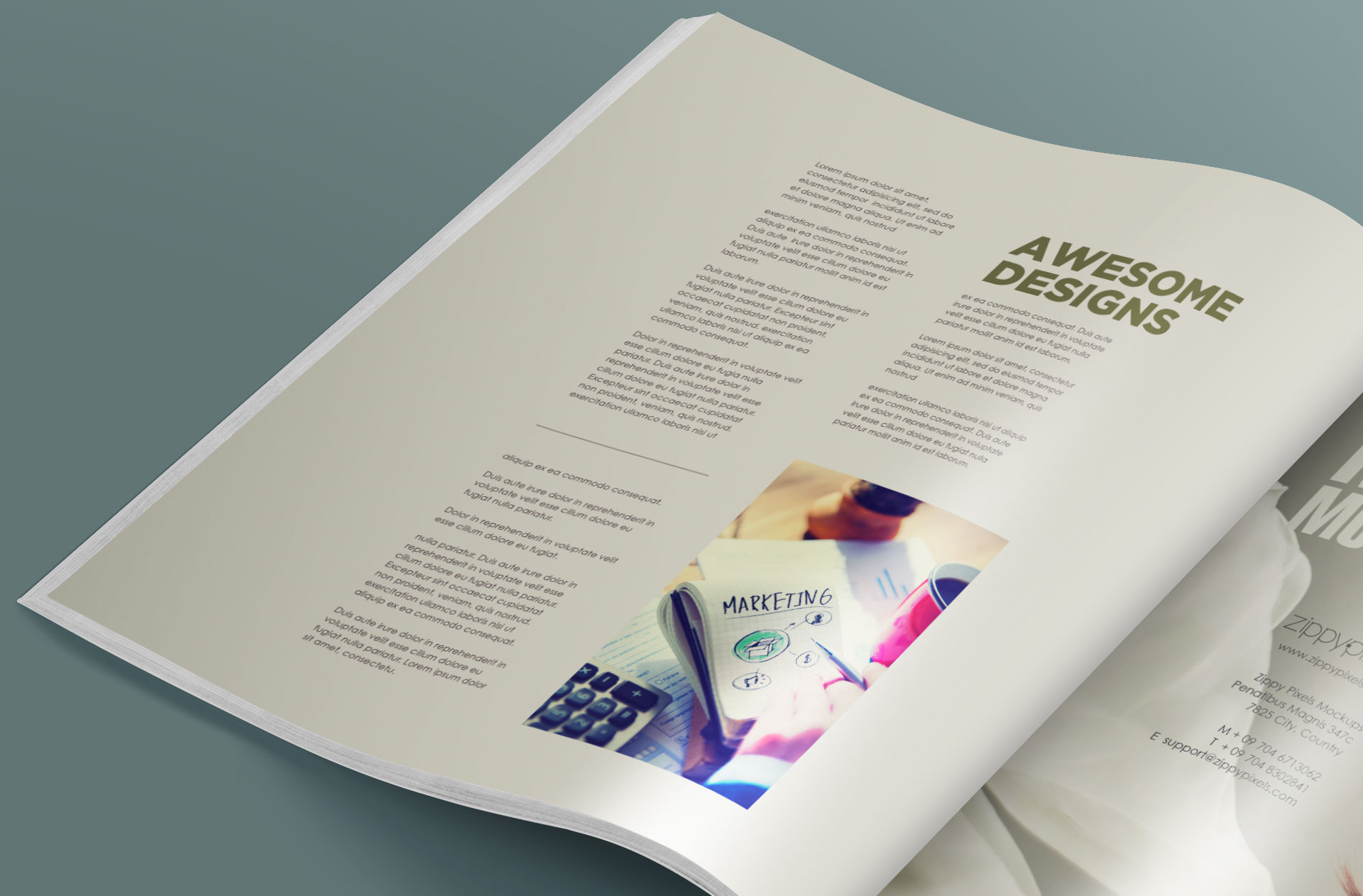 branding magazine showcase