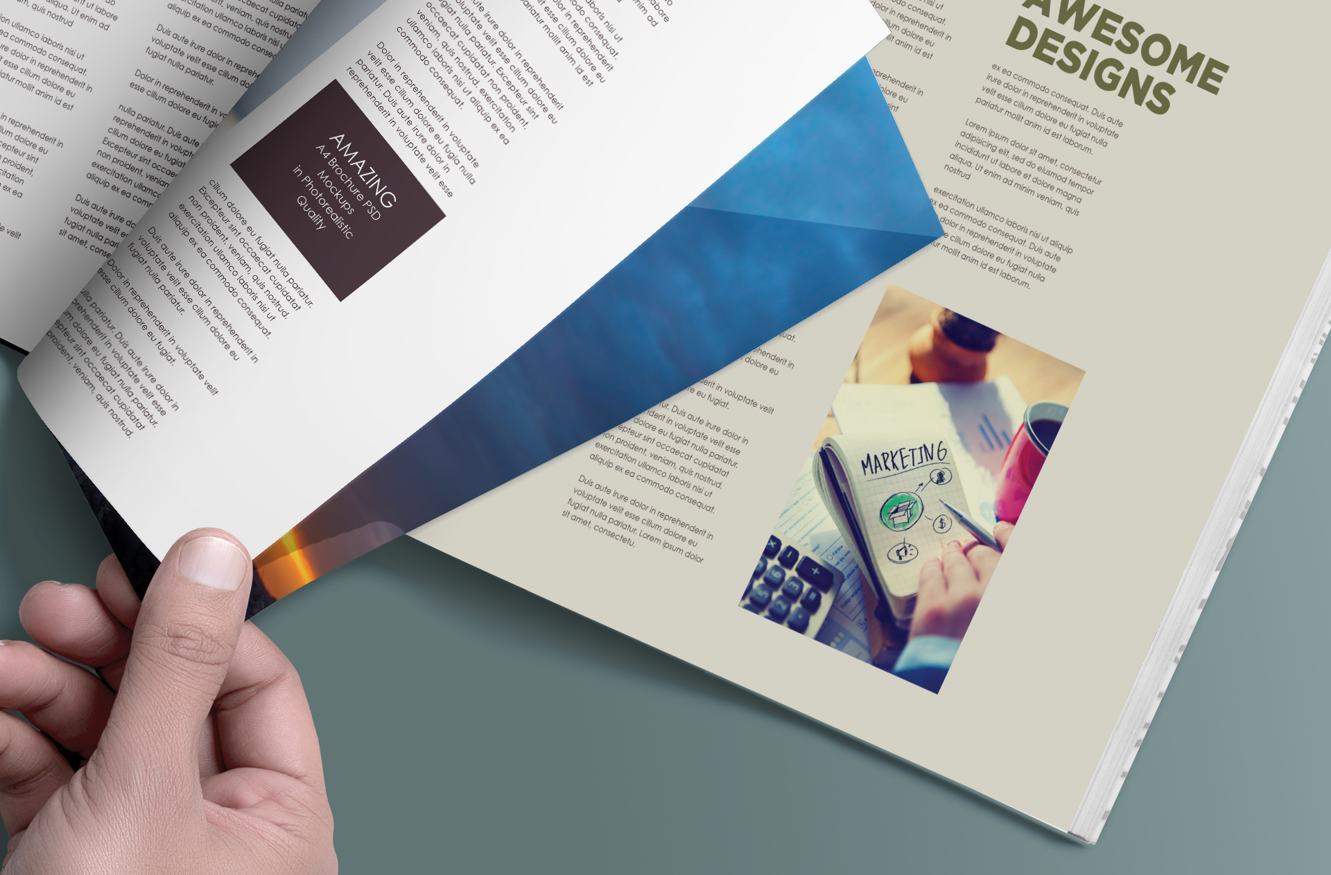 best-selling magazine mock-up