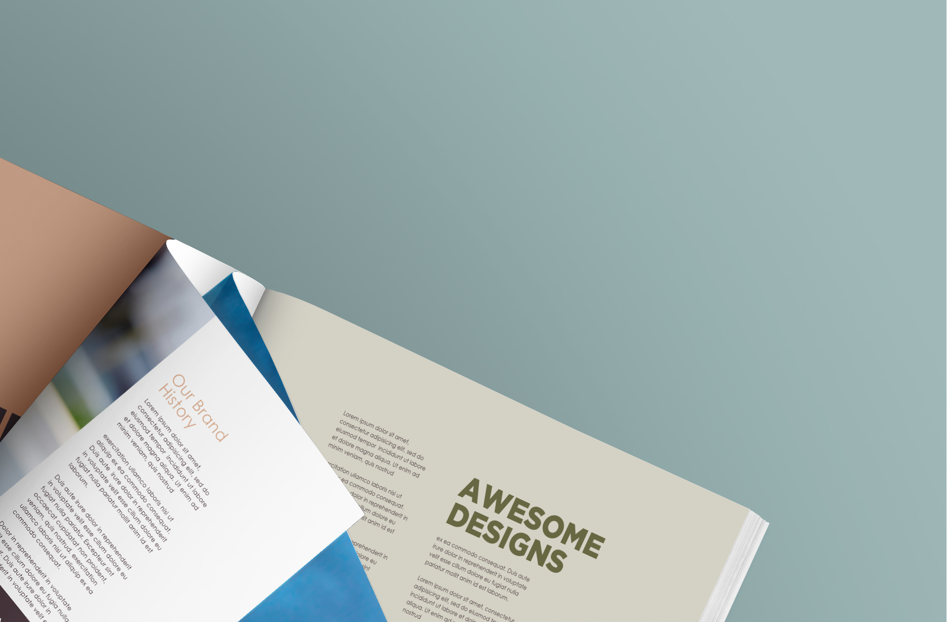 best-selling magazine mock-up