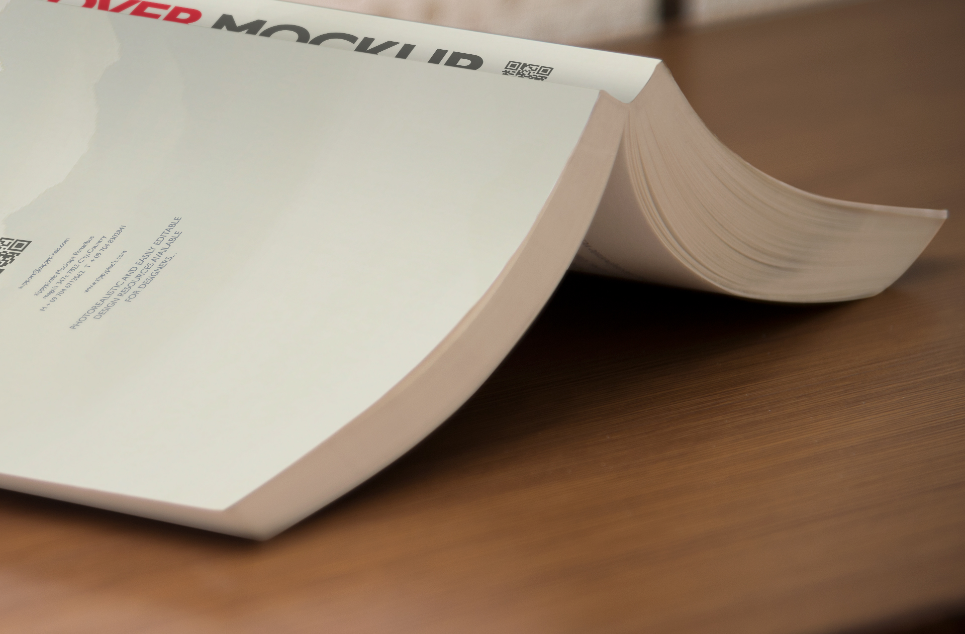 back cover book mockup