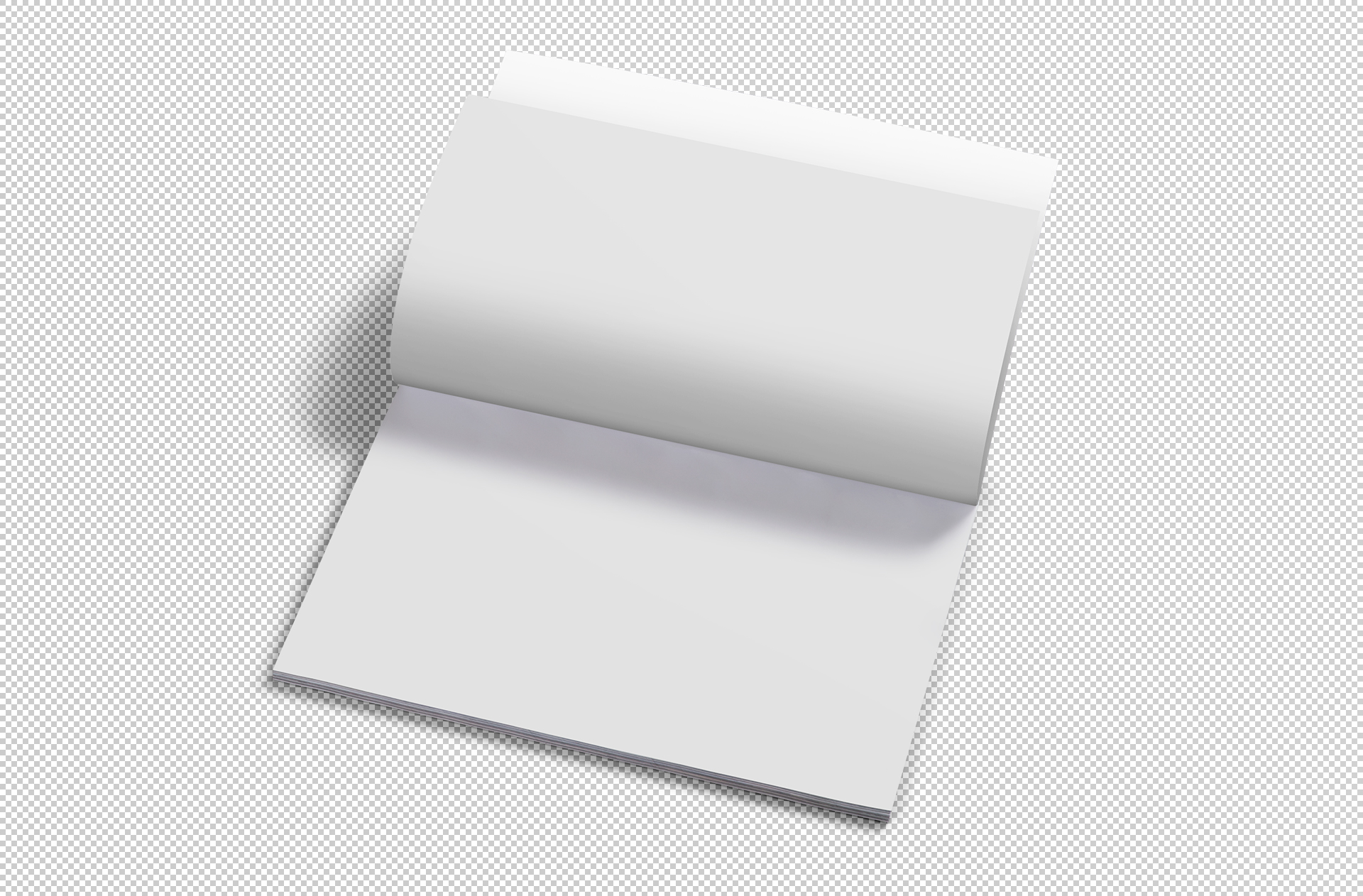 advertising magazine mock-up