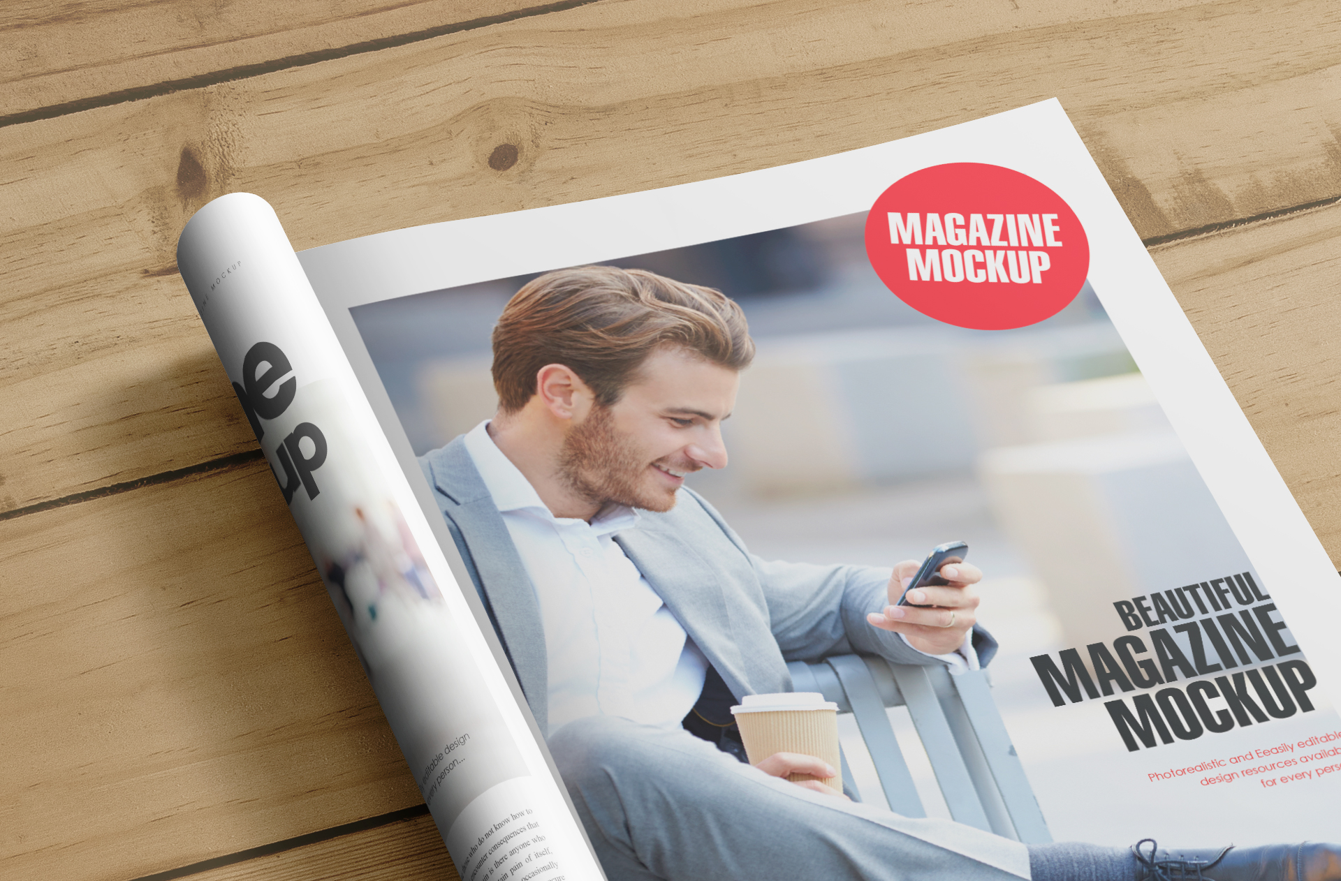 advertising magazine template