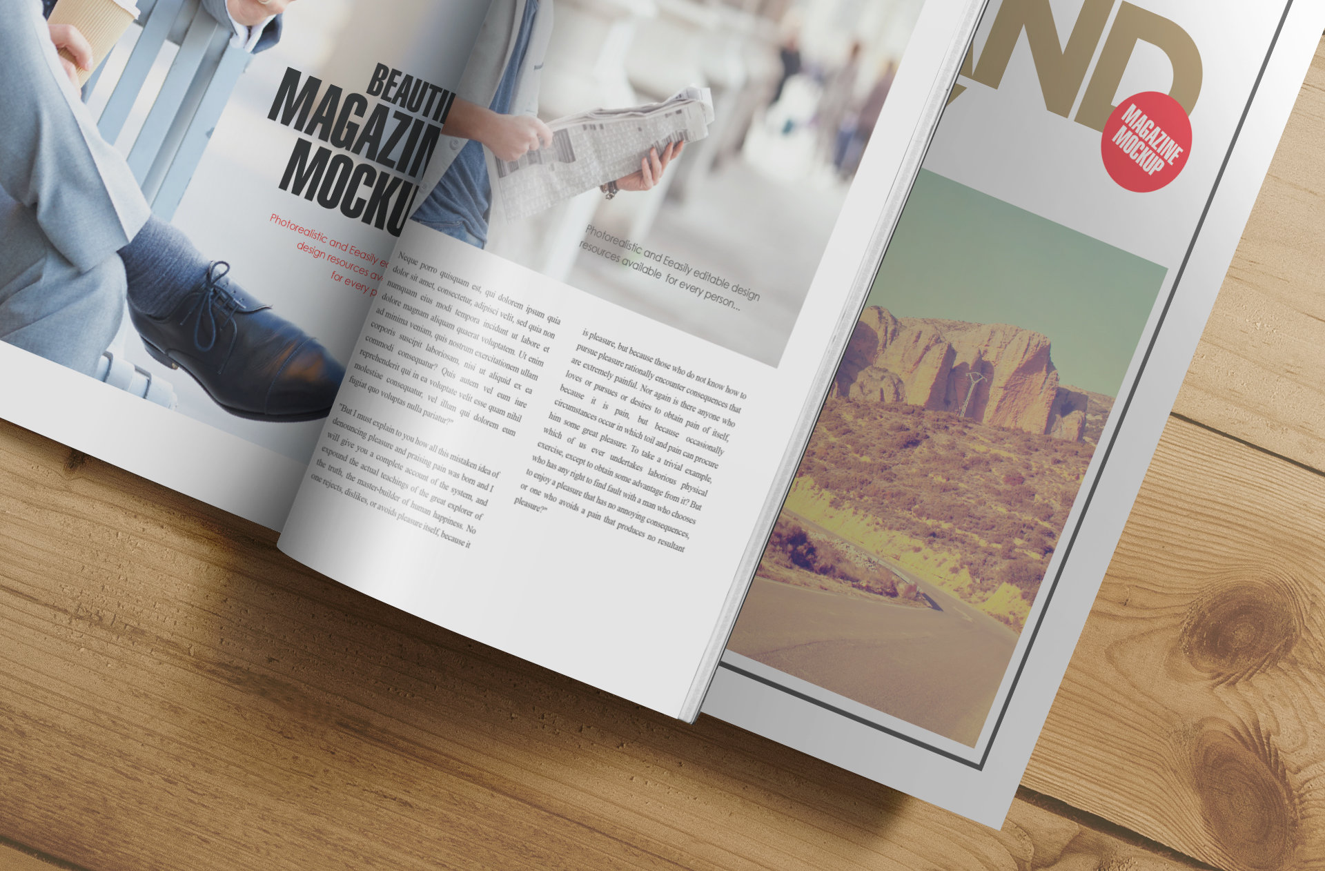 best magazine mockup