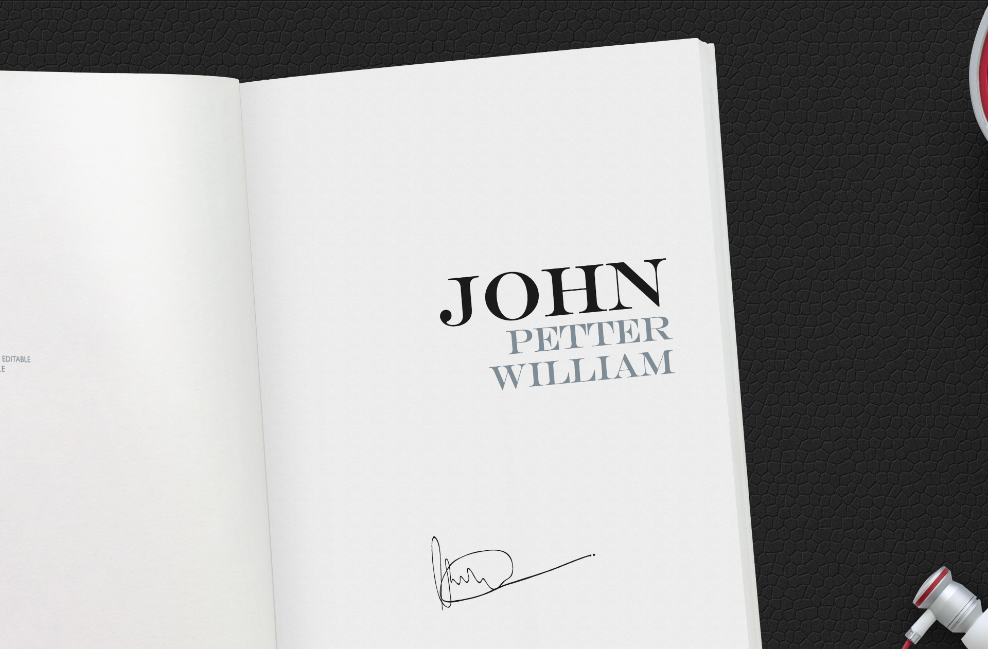 book cover mockup