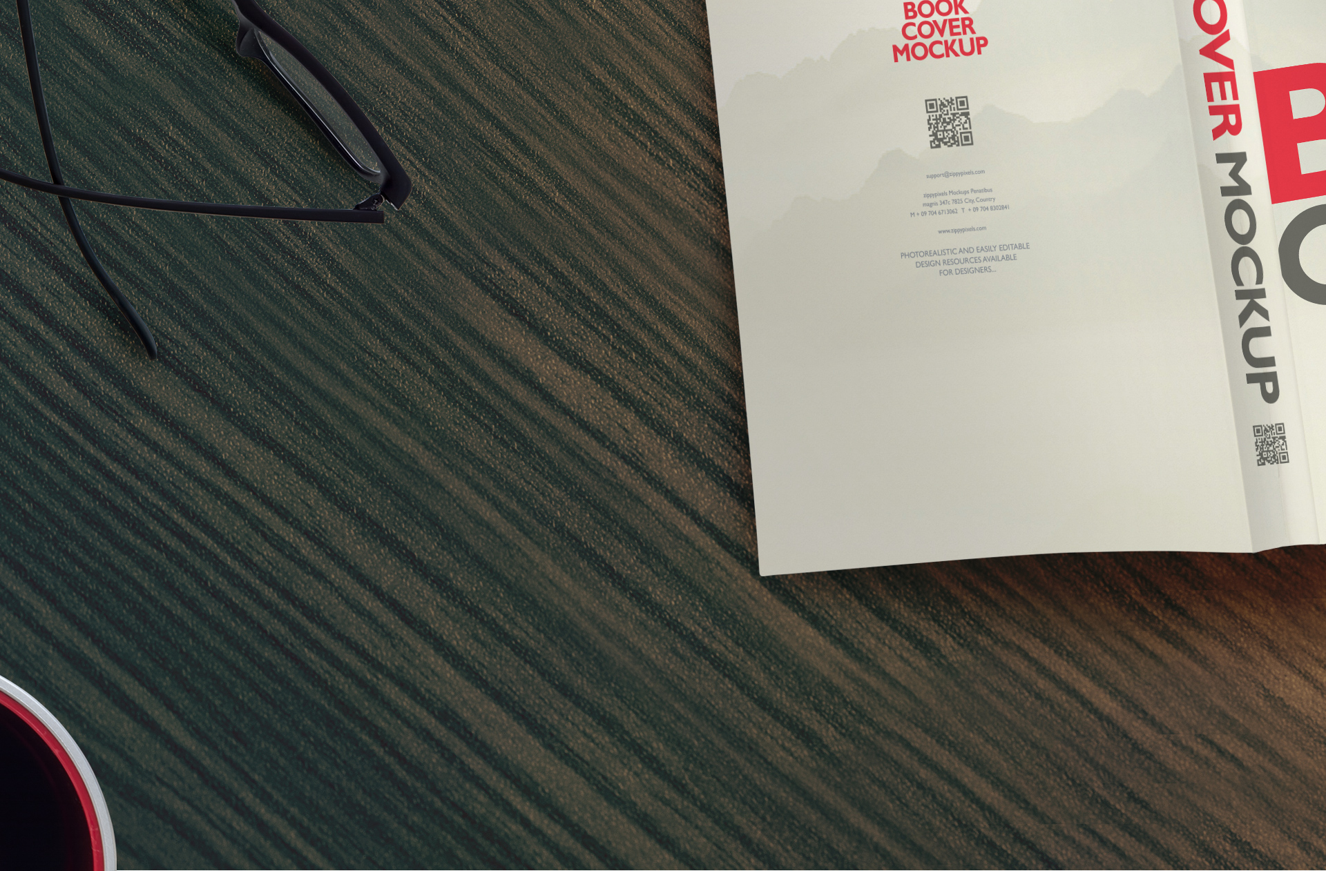 author book mockup