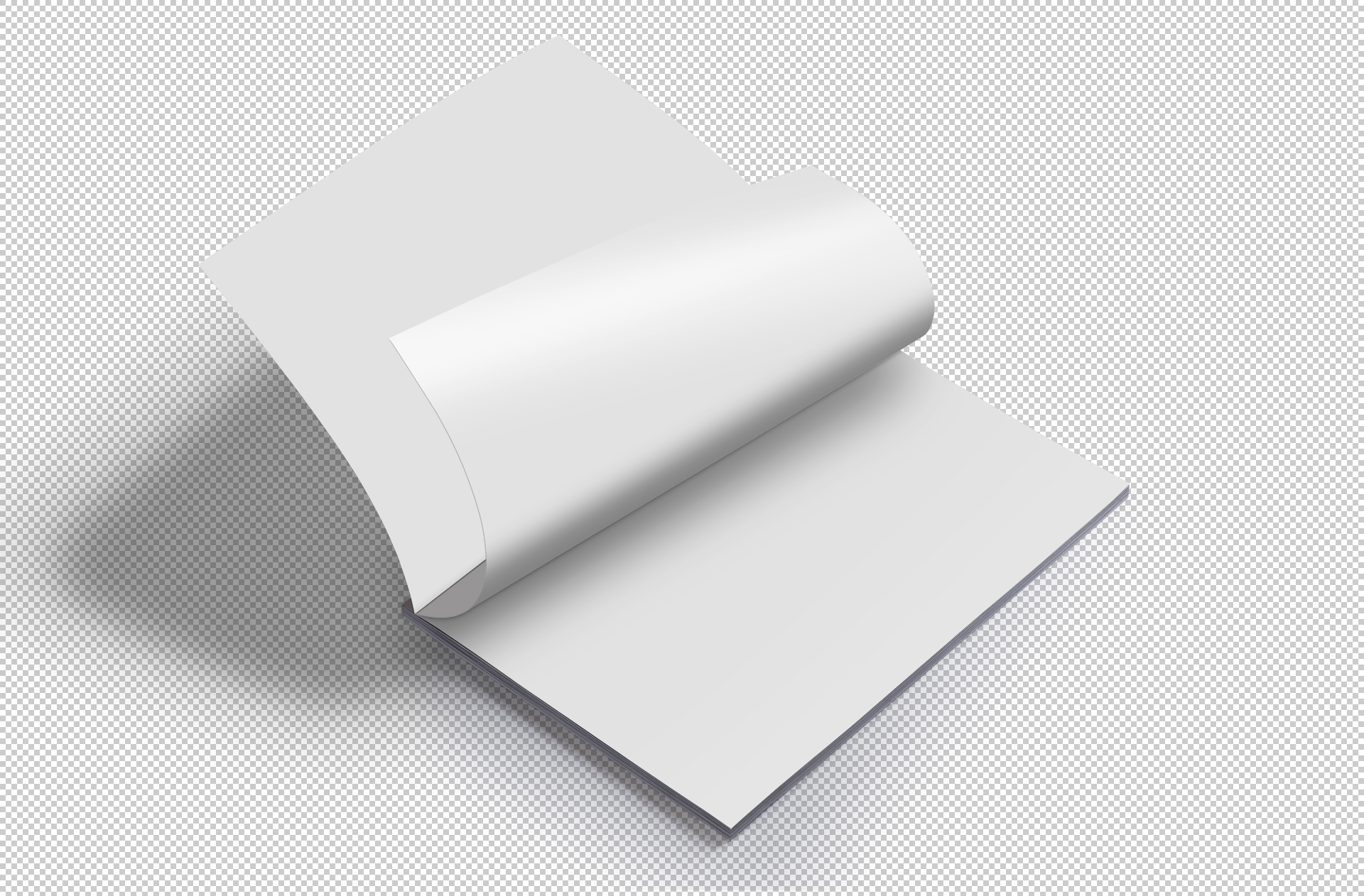 clean layout magazine mock-up