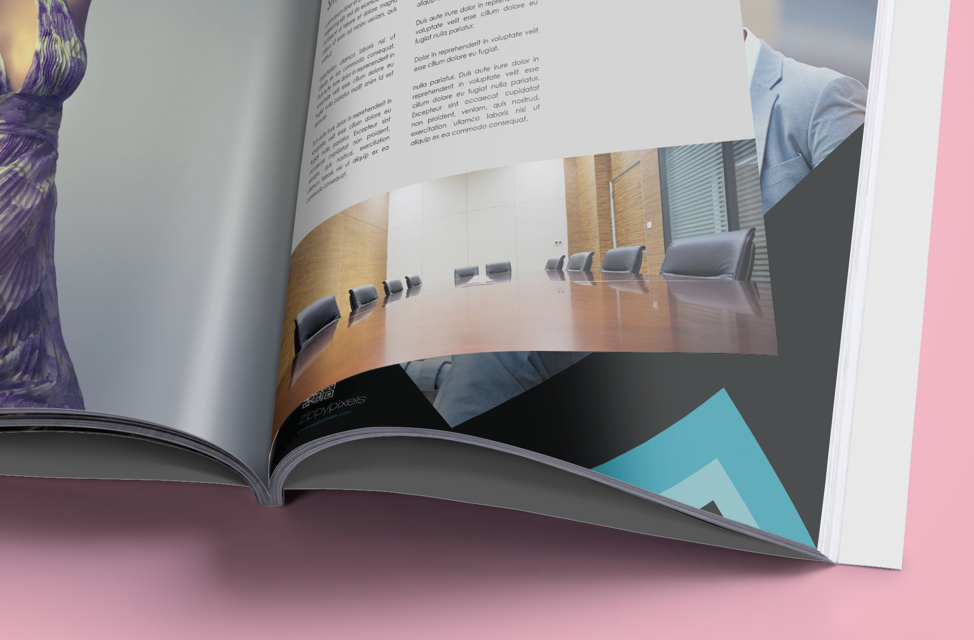 customizable magazine design