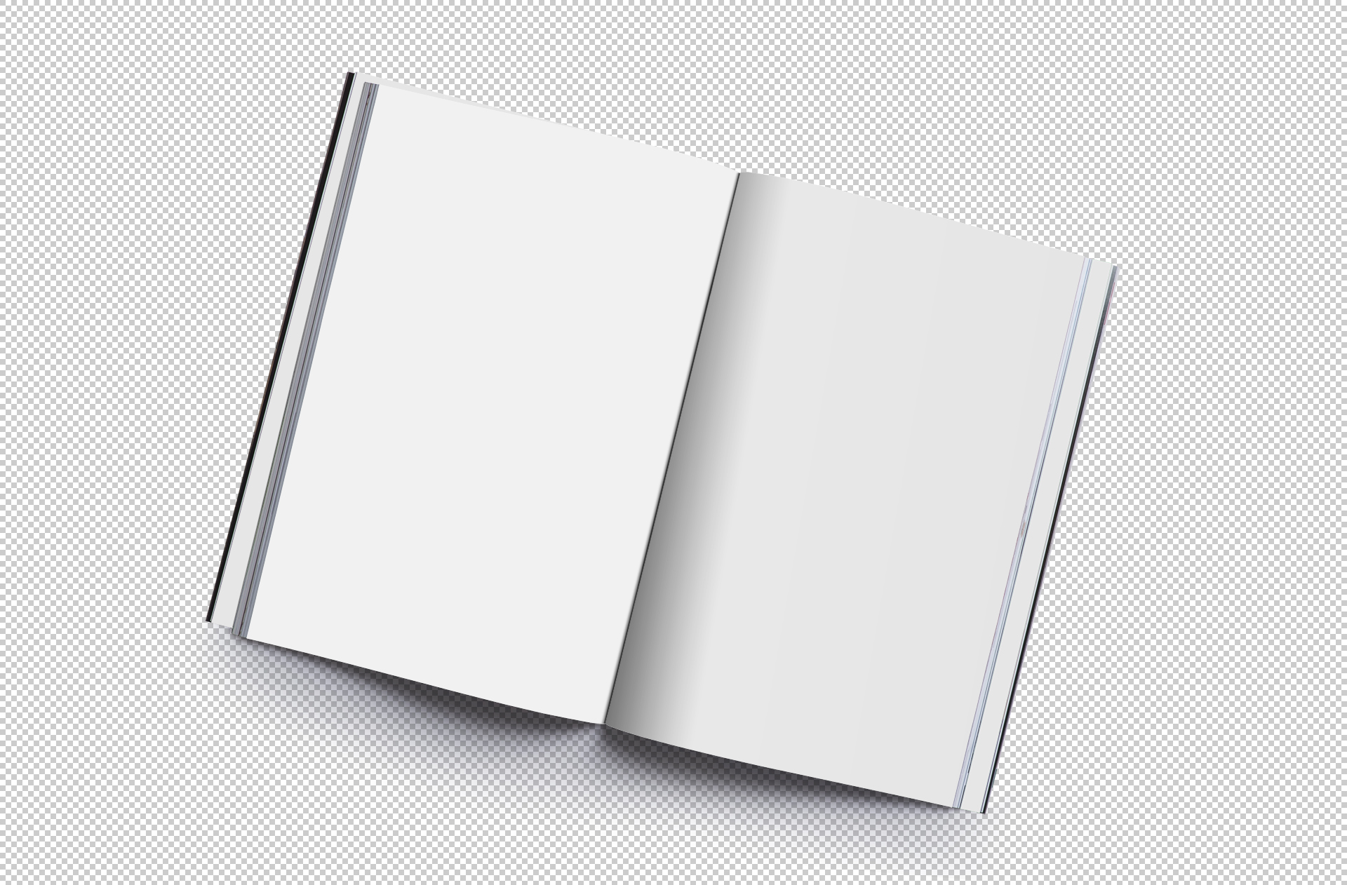 creative magazine presentation