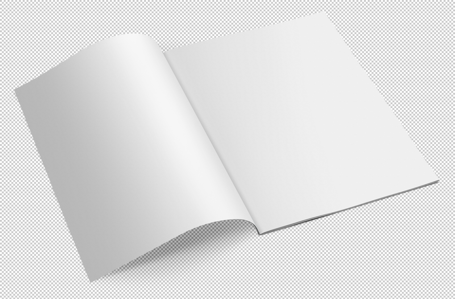 clean layout magazine mock-up