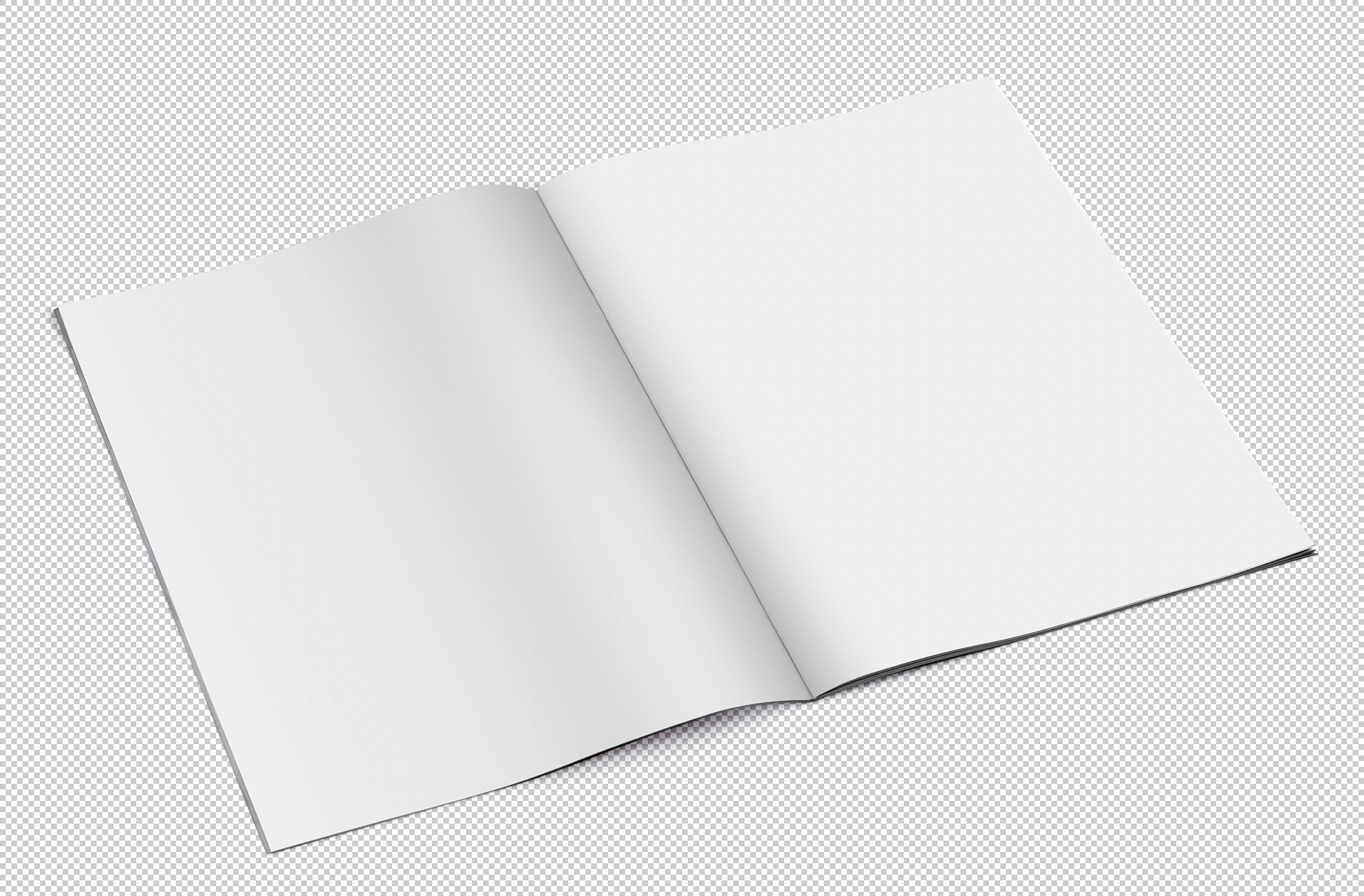 clean layout magazine mock-up