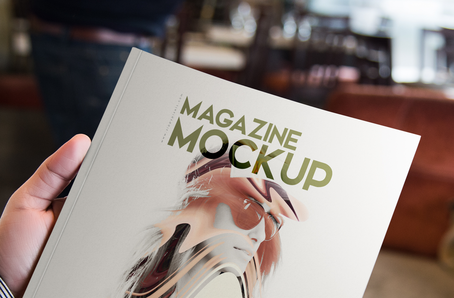 branding magazine presentation