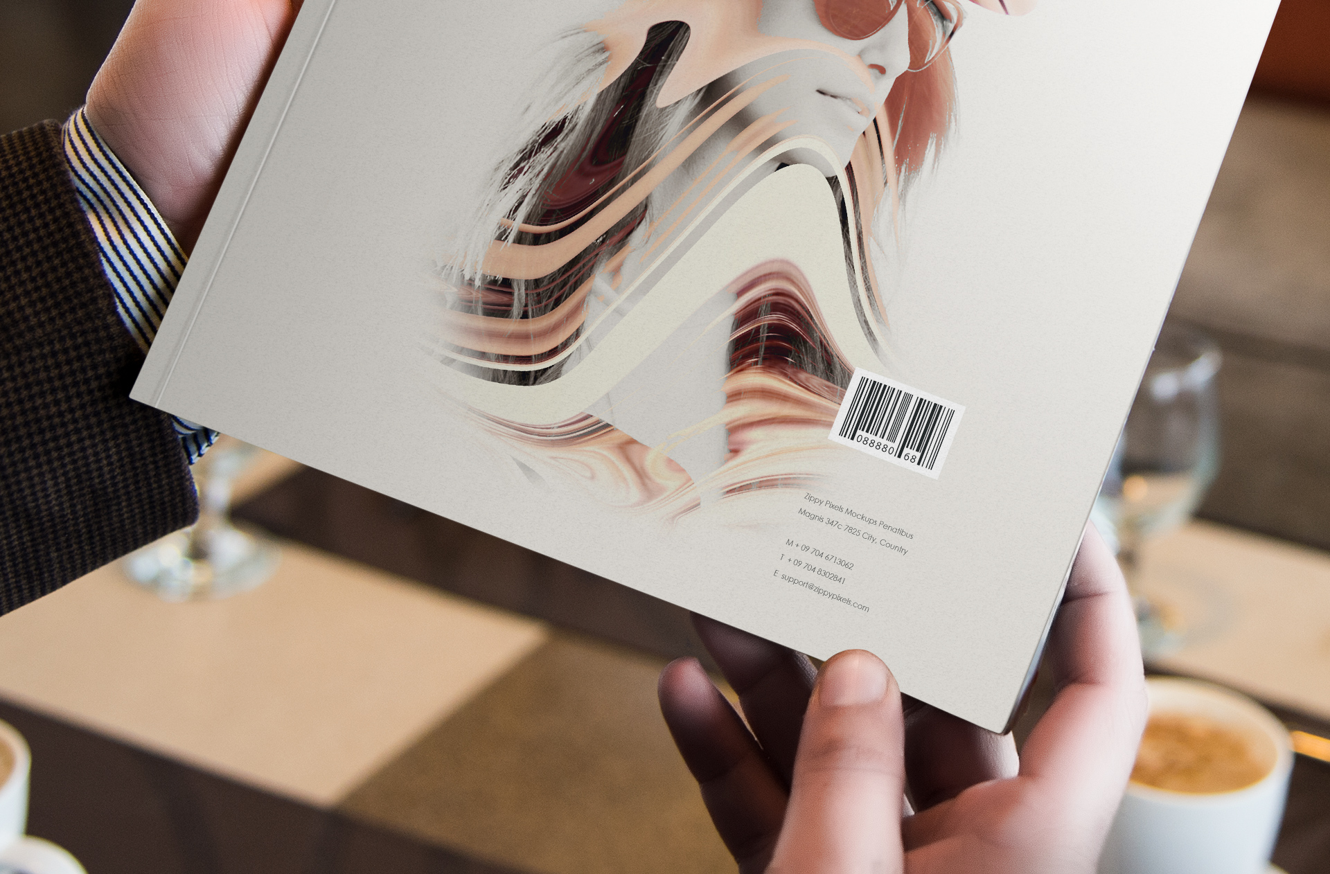 branding magazine presentation