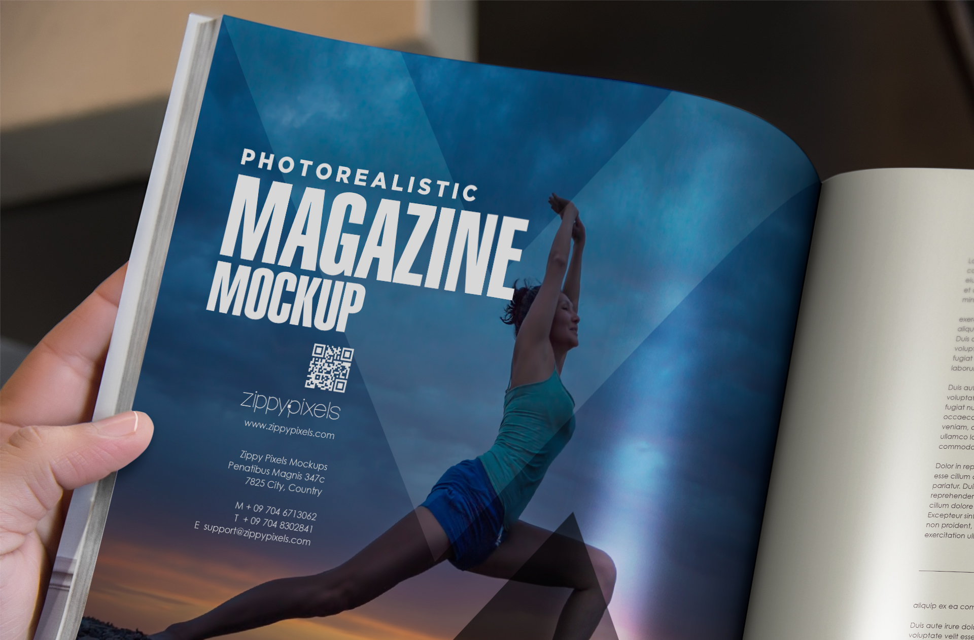 branding magazine layout