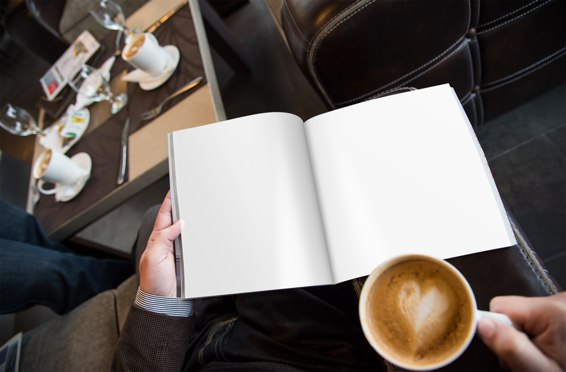 branding magazine PSD
