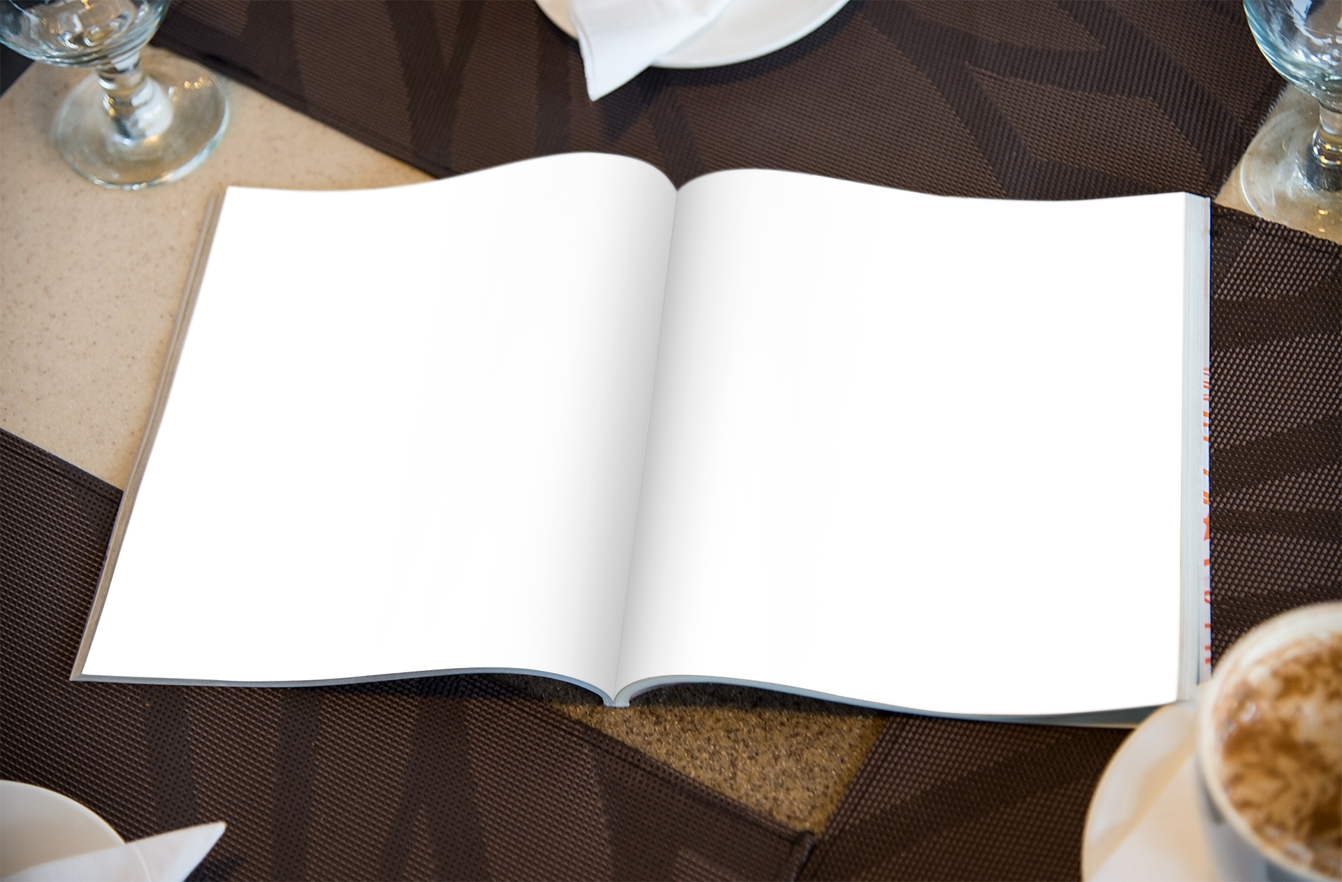 branding magazine PSD