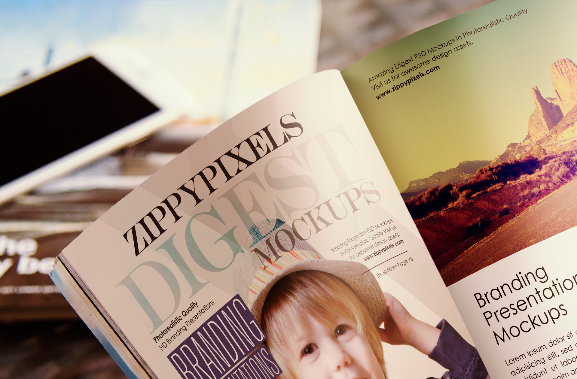 digest-size magazine
