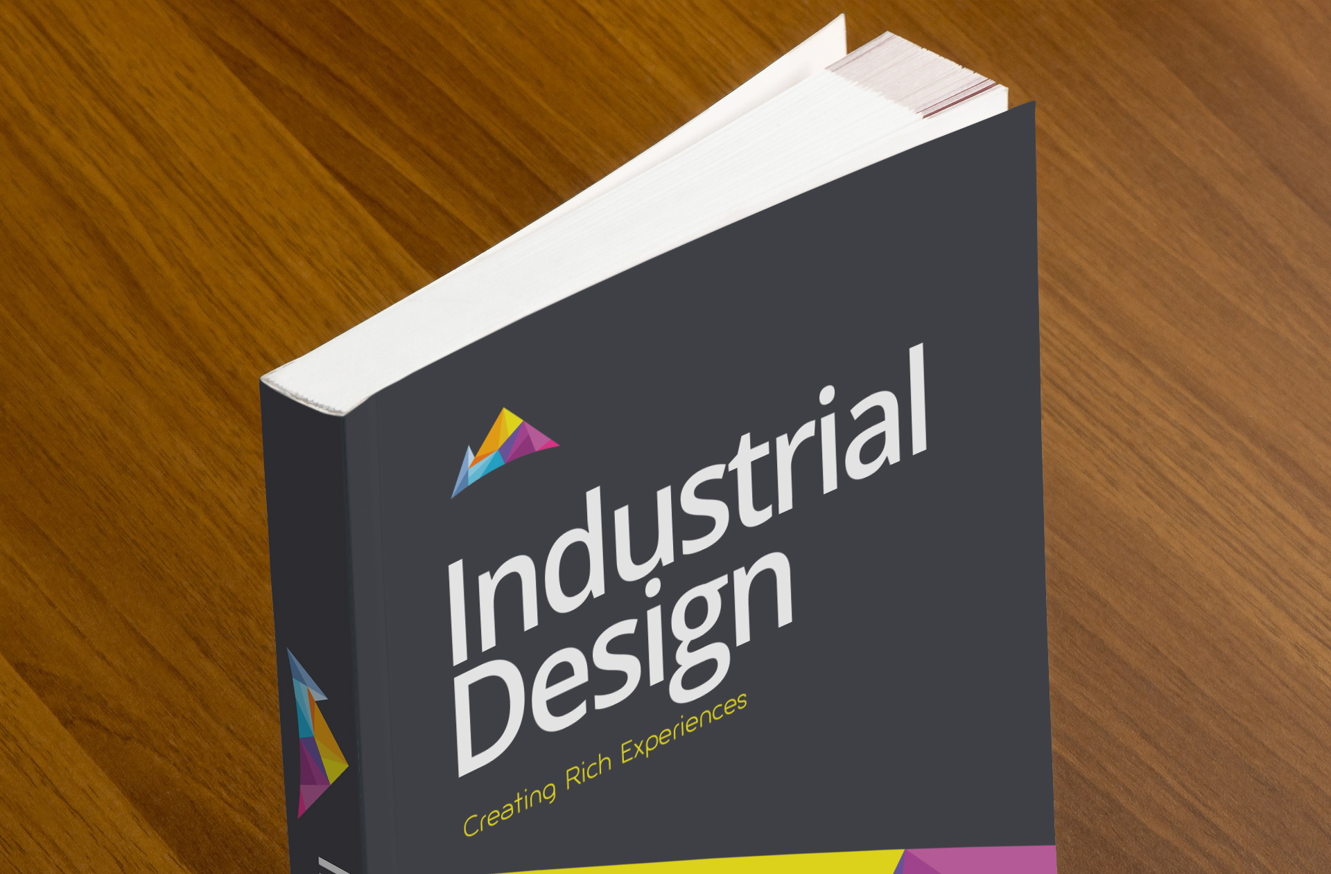 angled book mockup