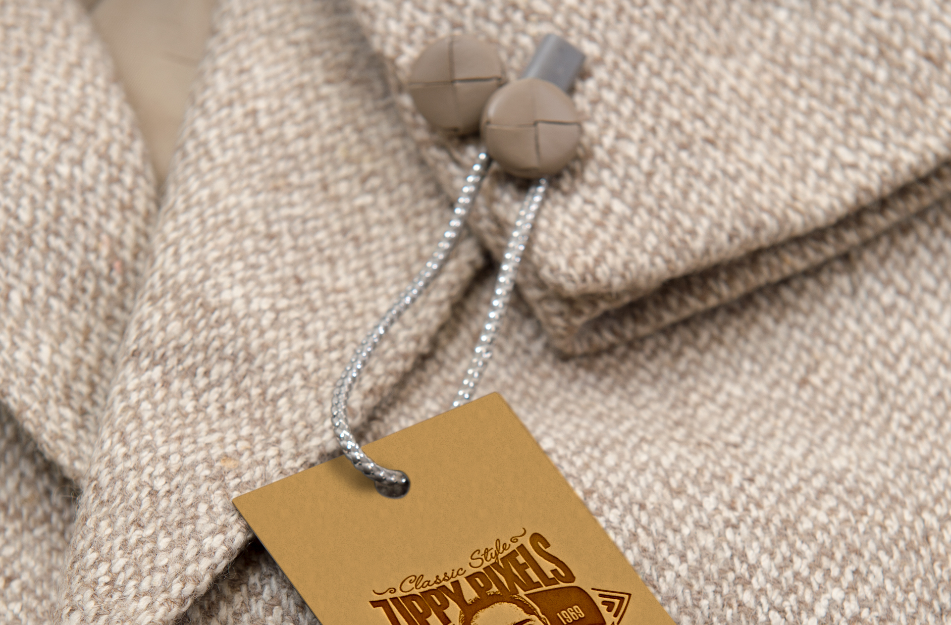 apparel label PSD