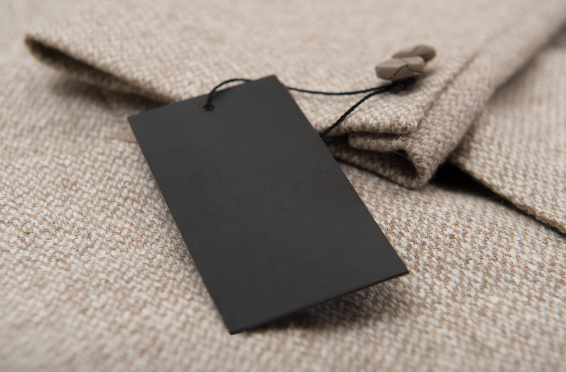 black label mock-up