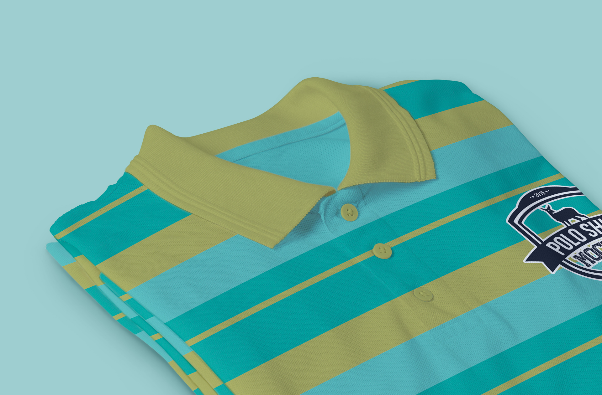 branded polo