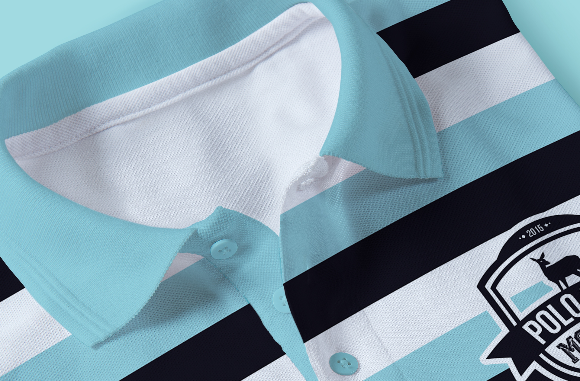casual polo branding