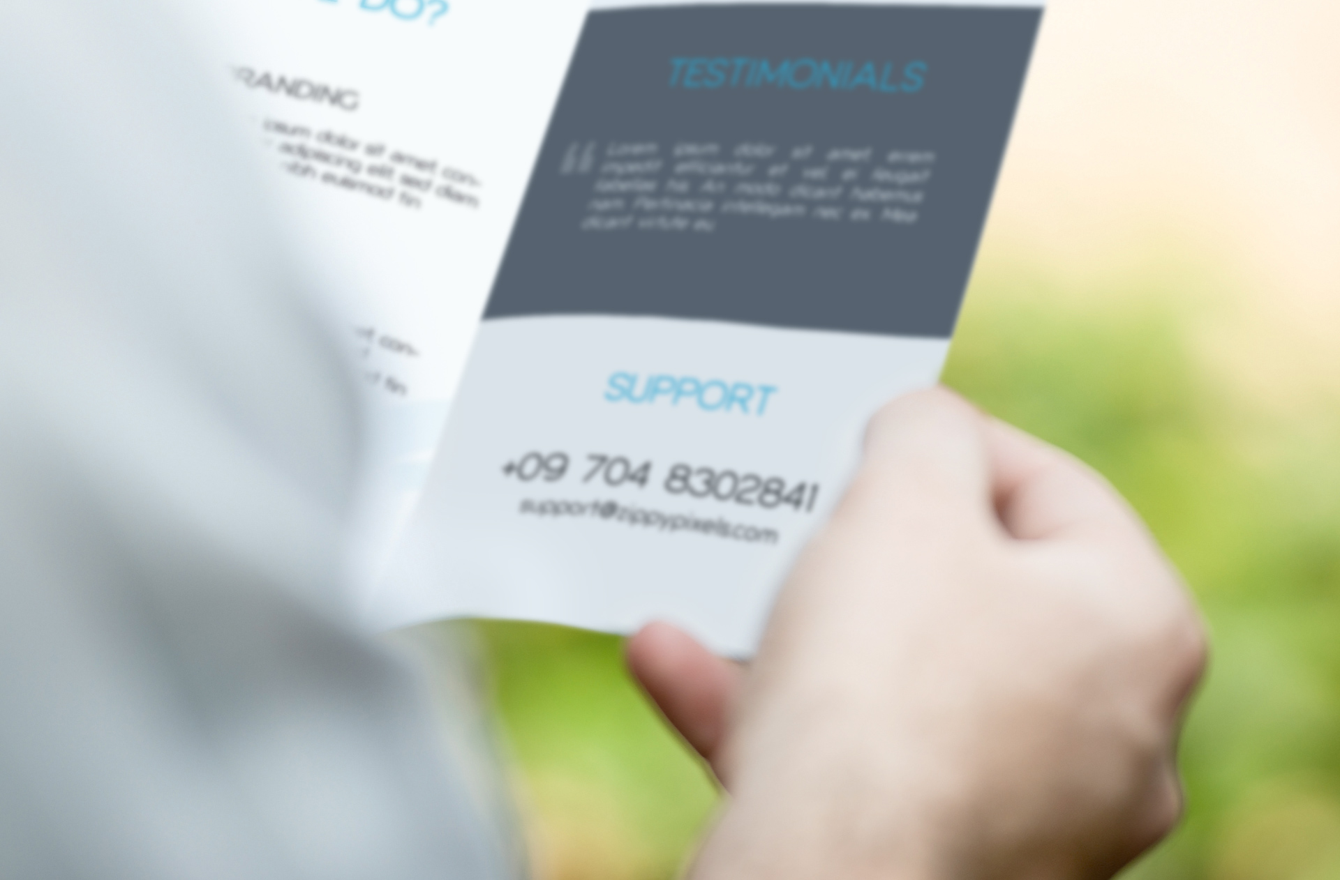 advertising template