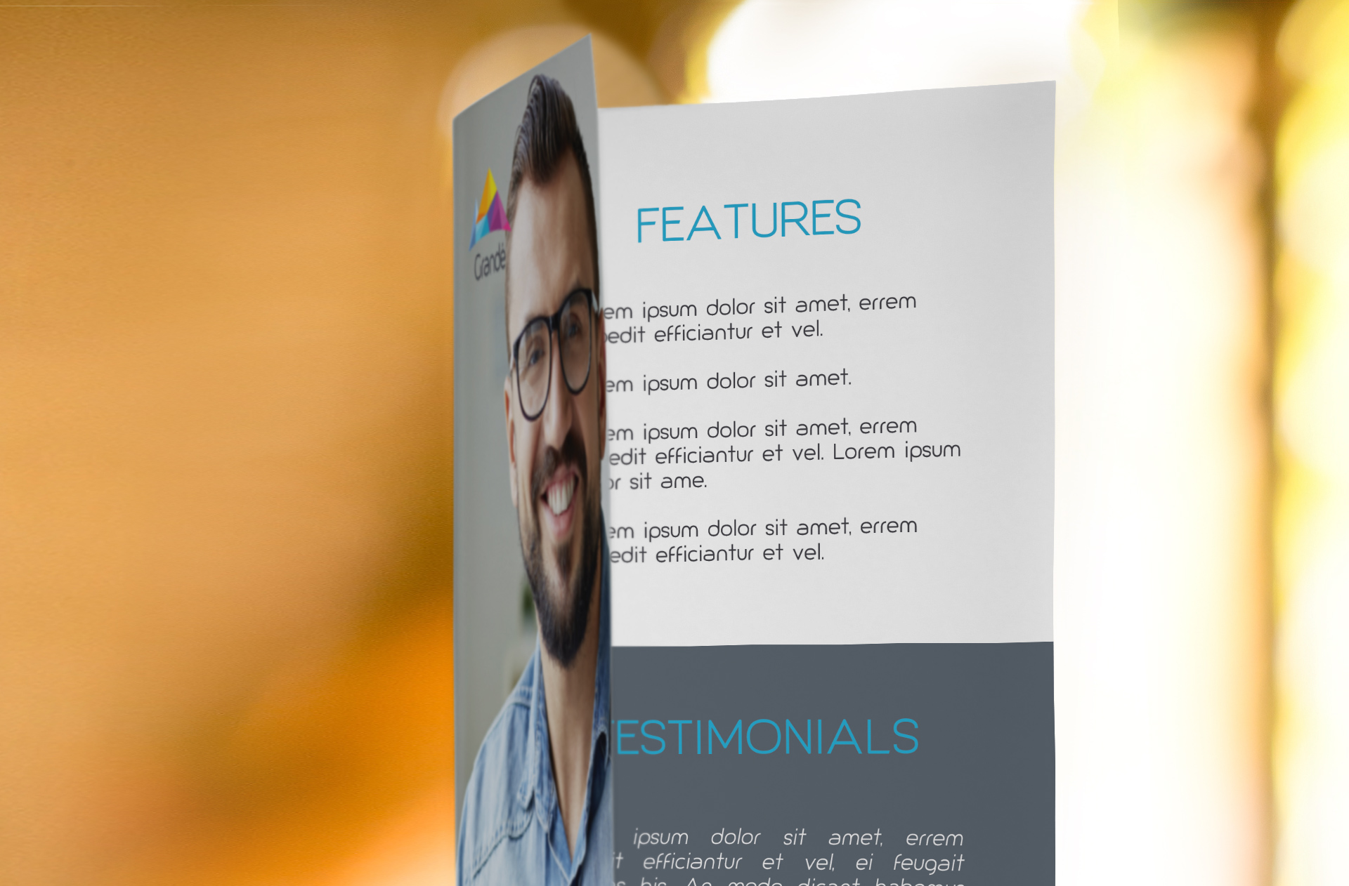 advertising brochure design