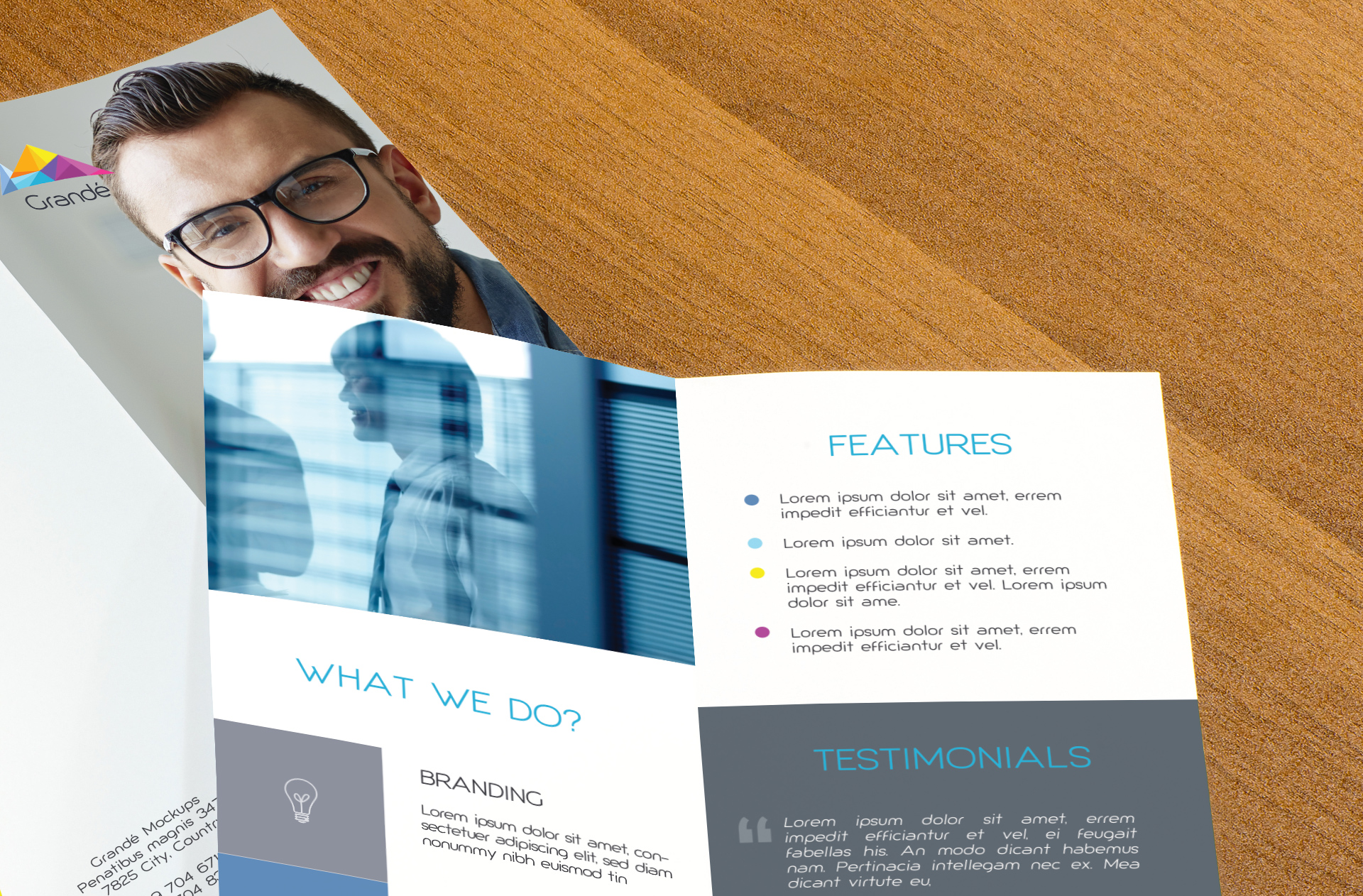 brochure mock-up