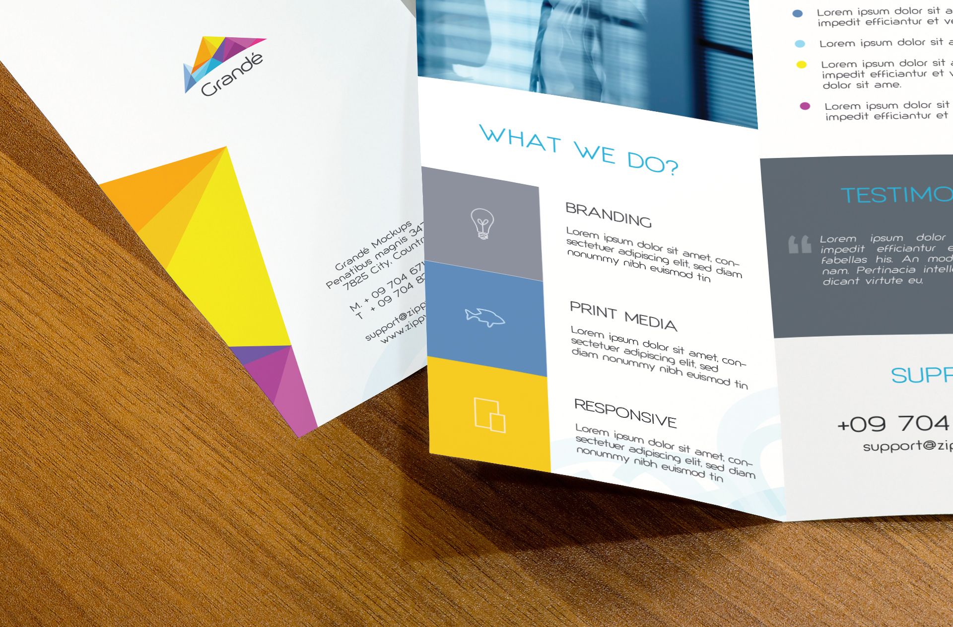 brochure mock-up
