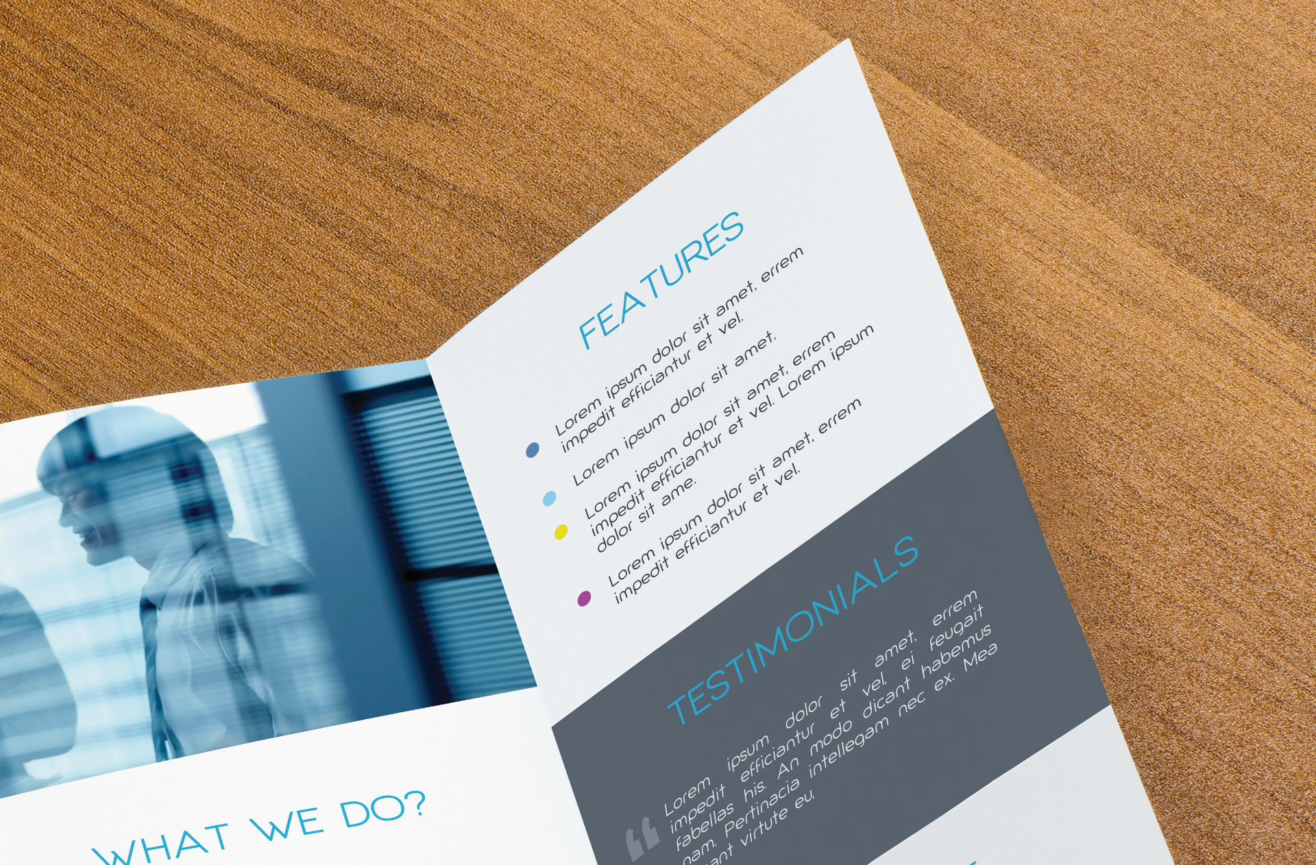 brochure mock-up