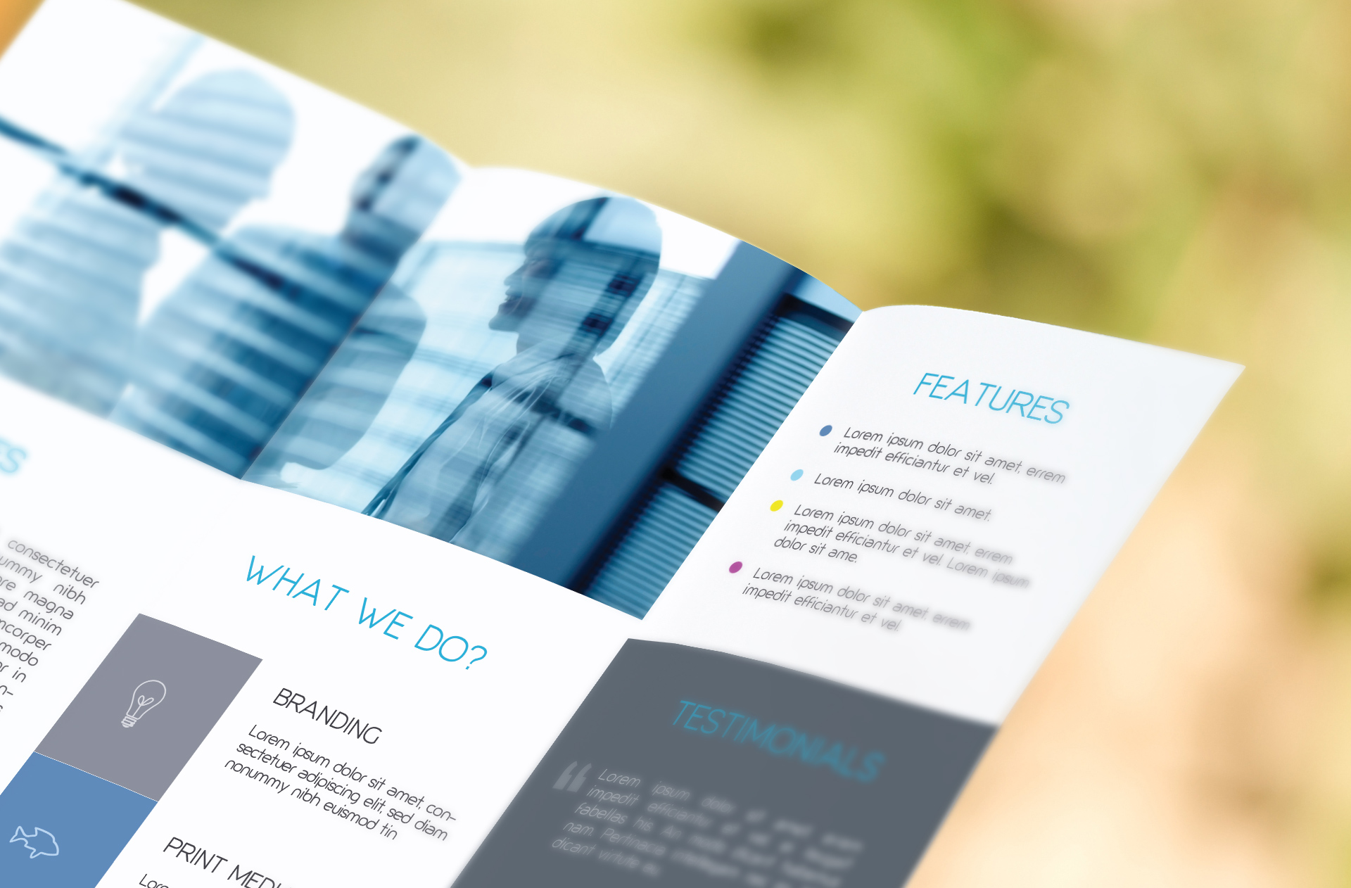 branding material PSD