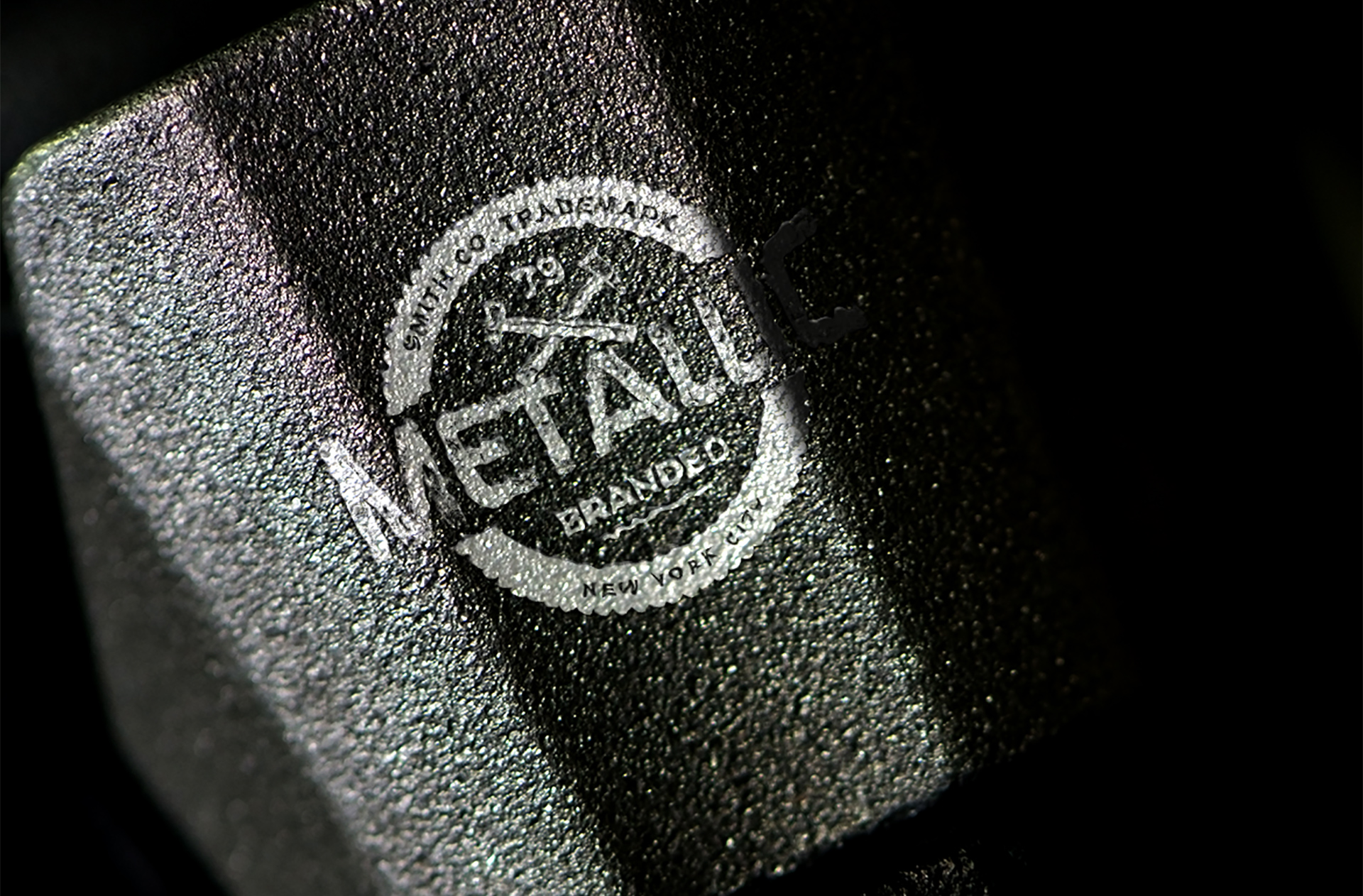 Metallic Logo Mockup – Realistic Engraved Effect