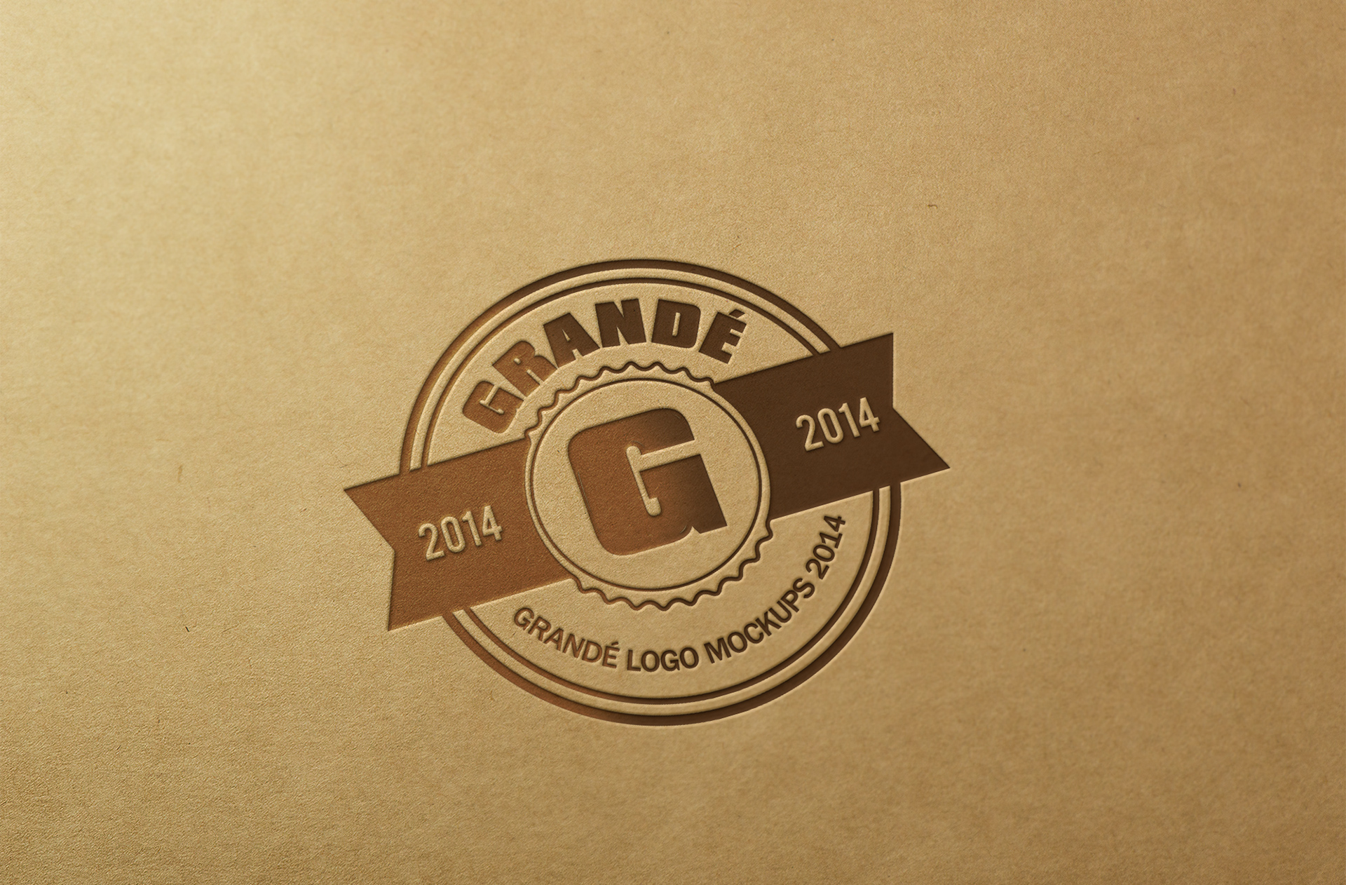 Vintage Paper Logo Mockup – Elegant Branding