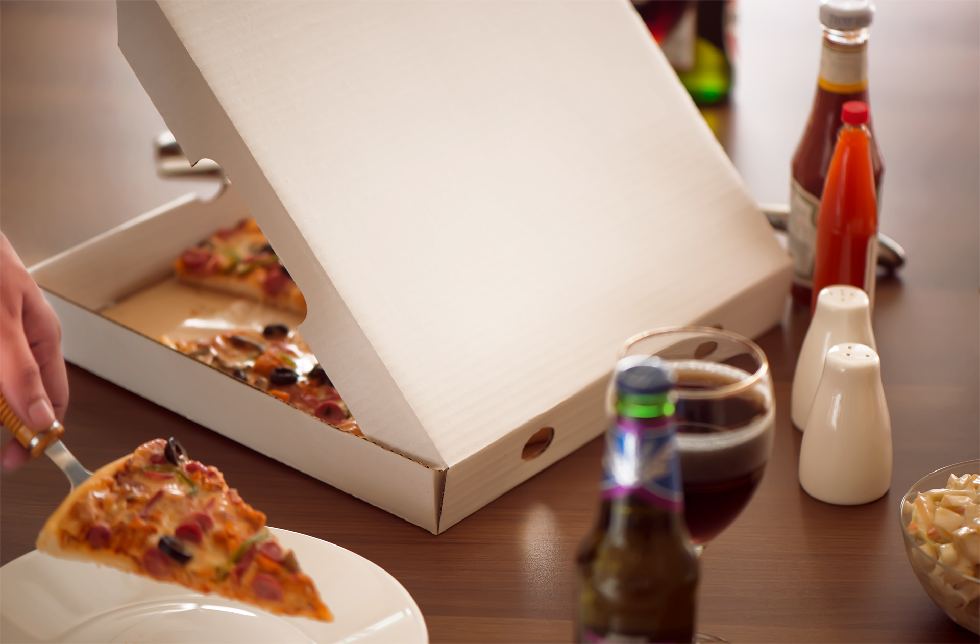cardboard box food packaging