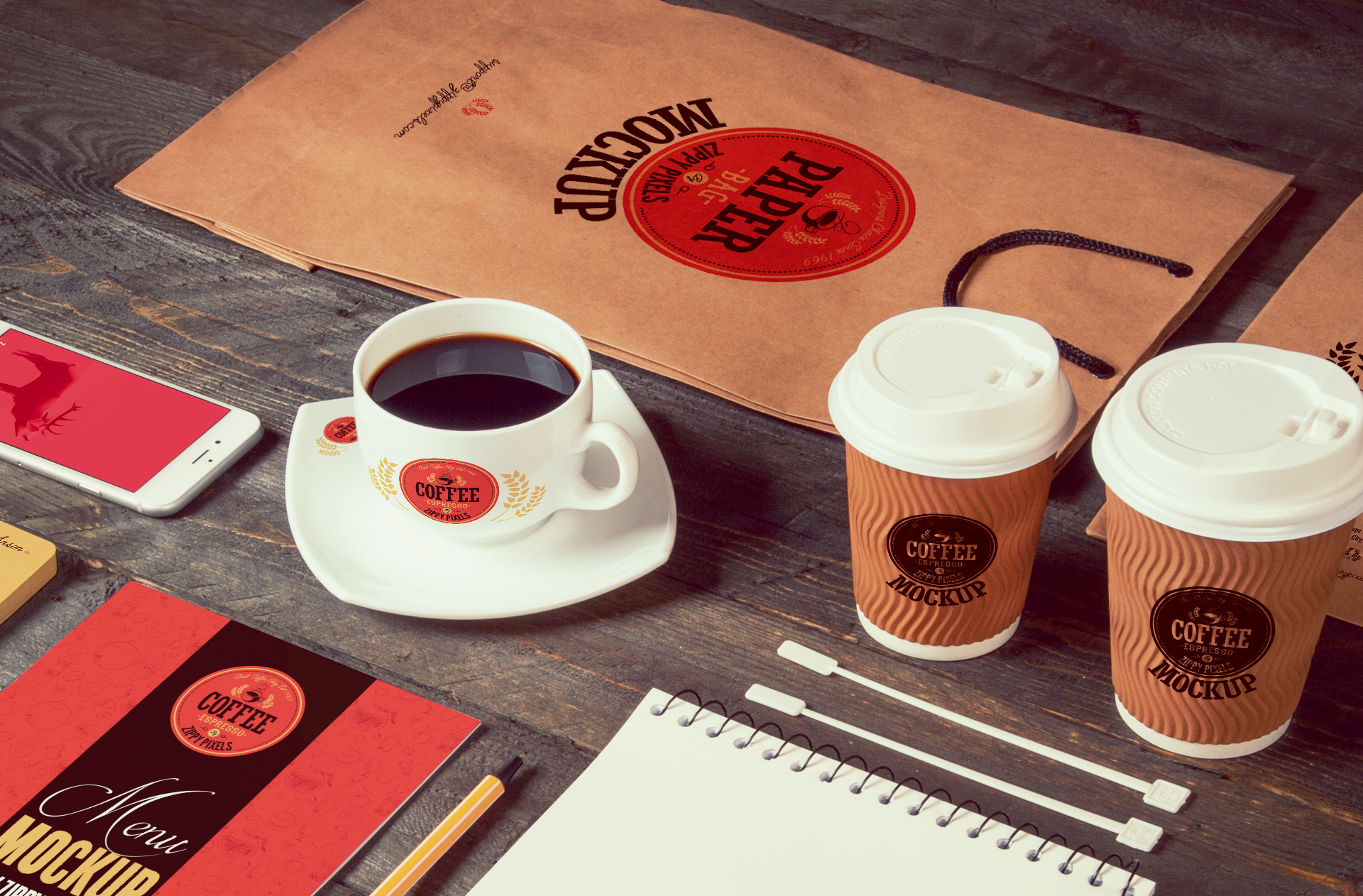 caf branding PSD