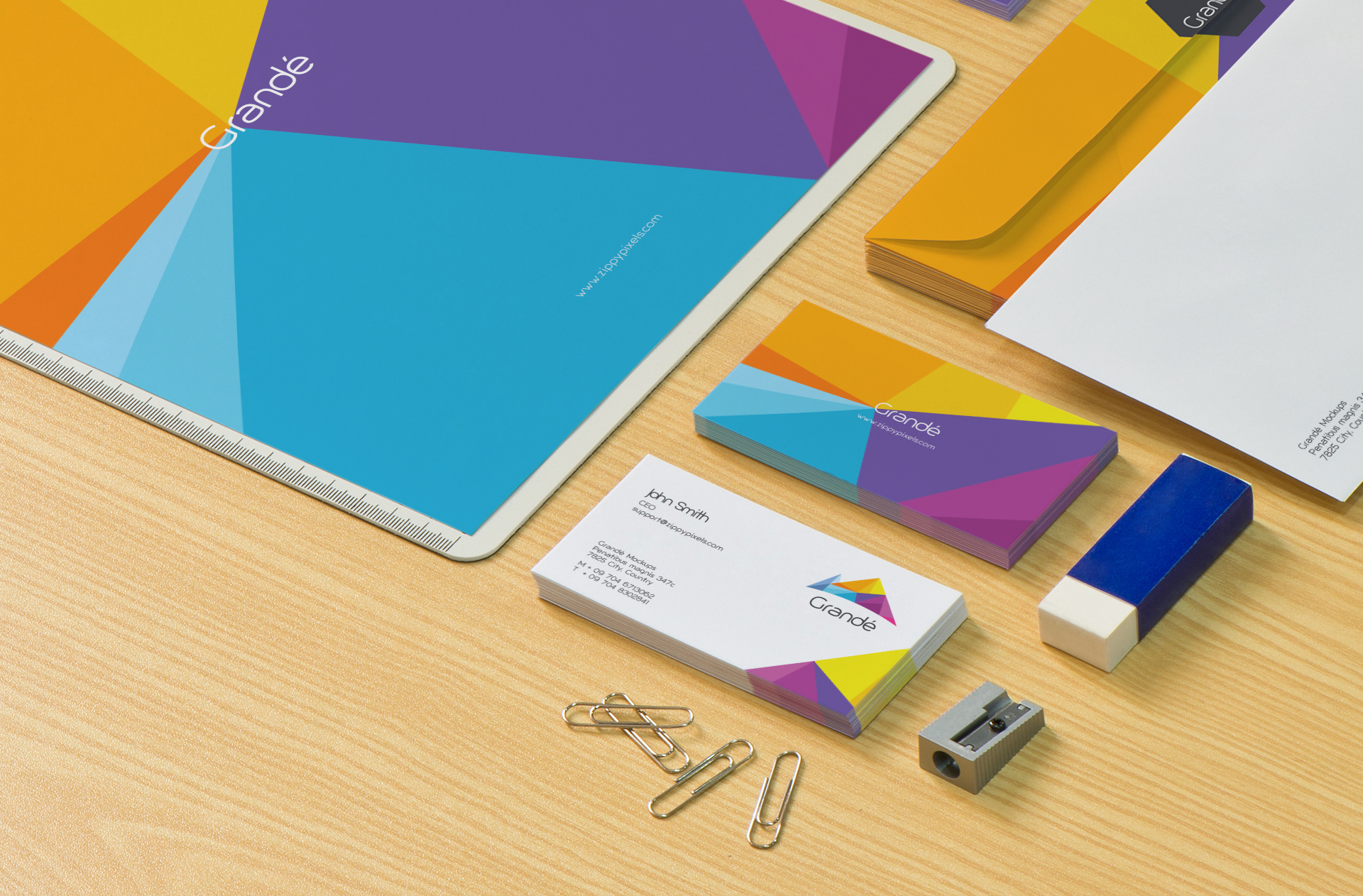branding presentation mockup