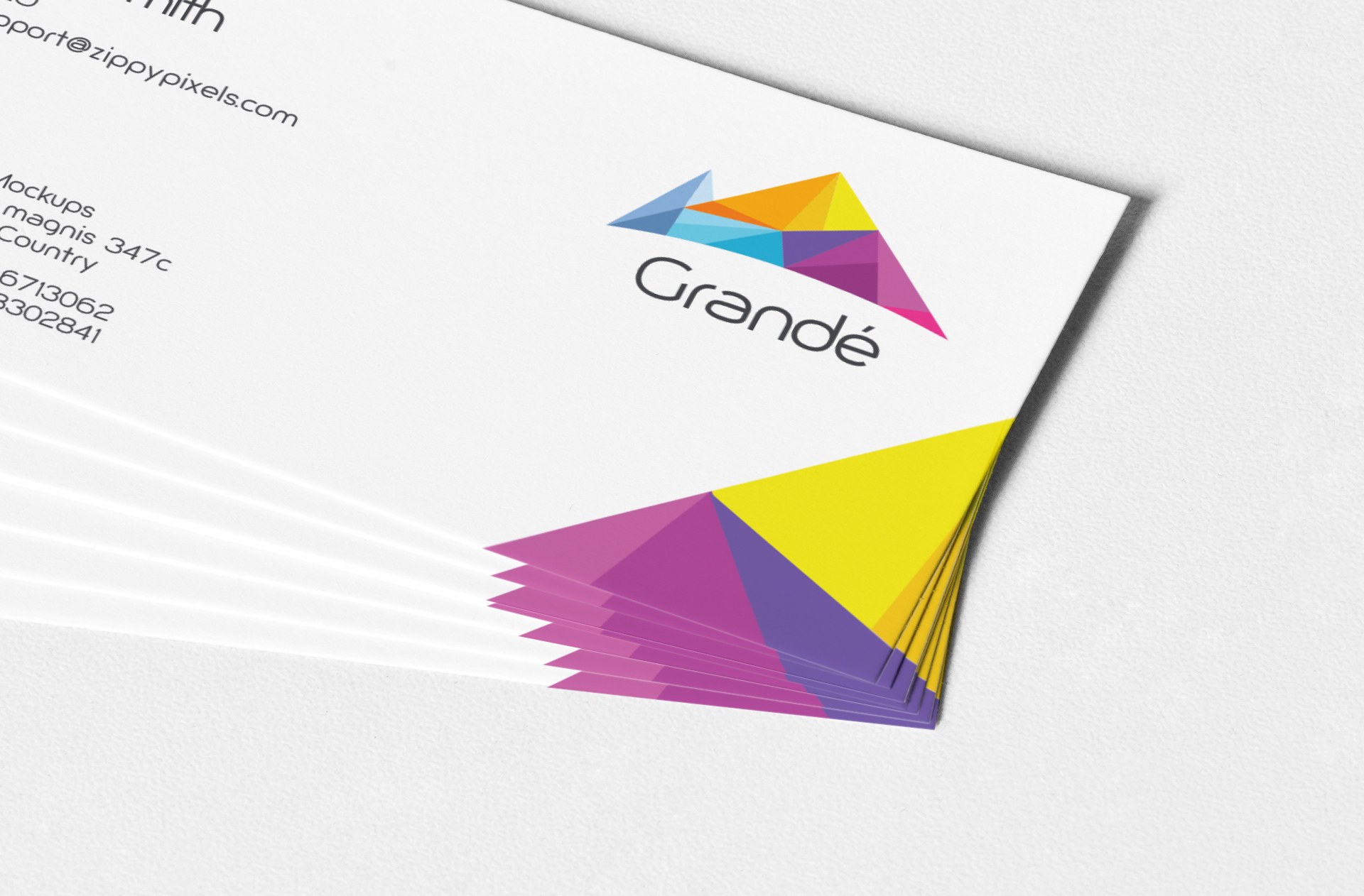 branding card mock-up
