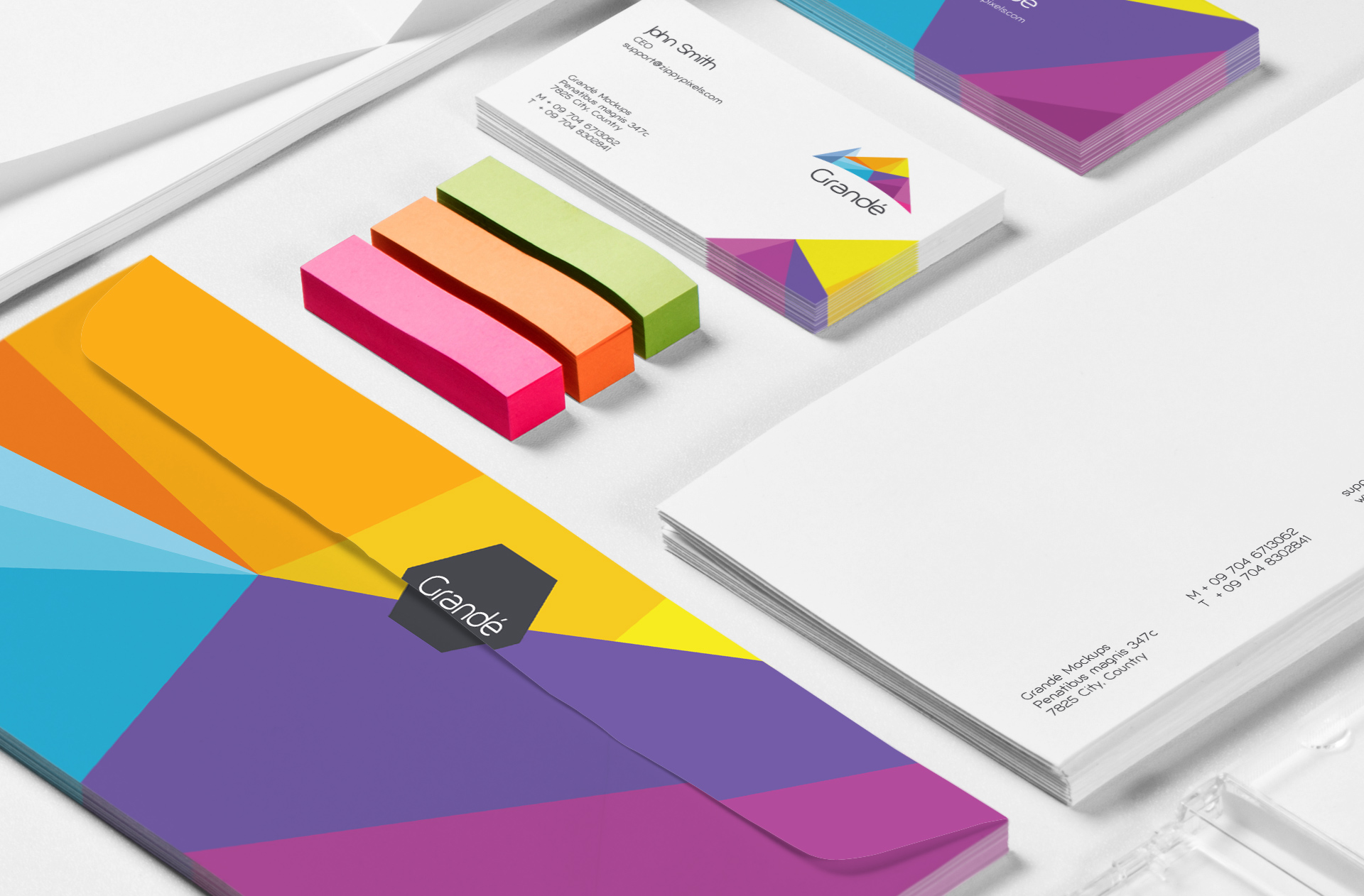 branding identity PSD