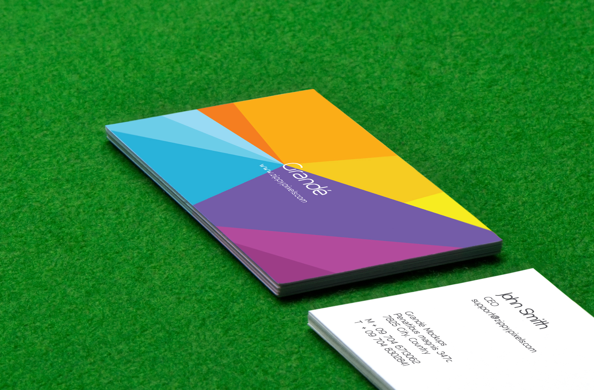 business card mock-up