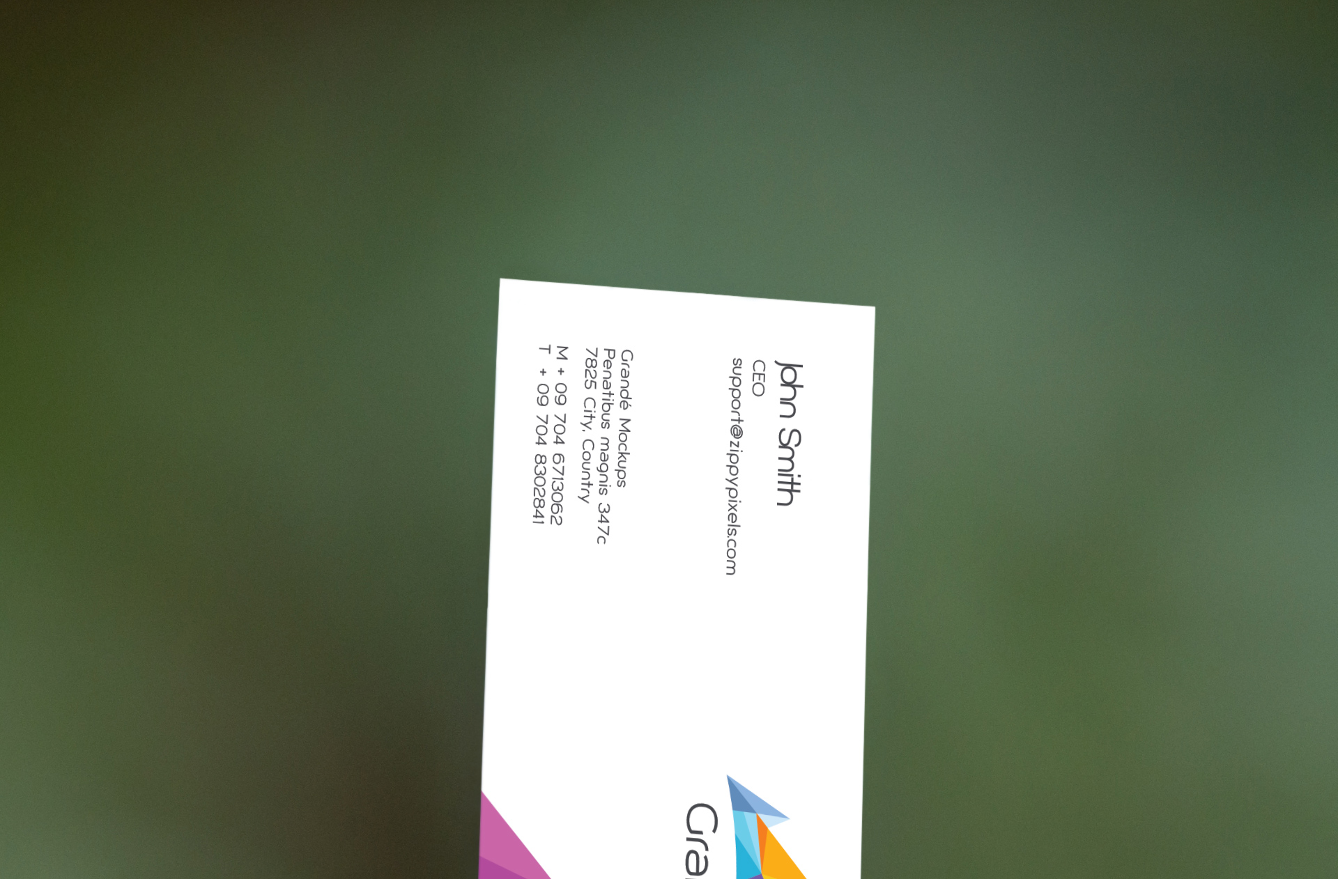 branding card template