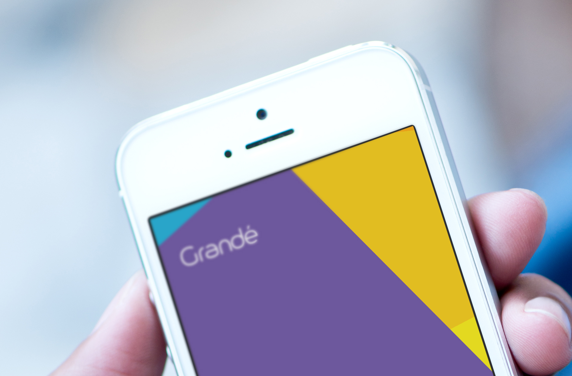 app presentation mock-up