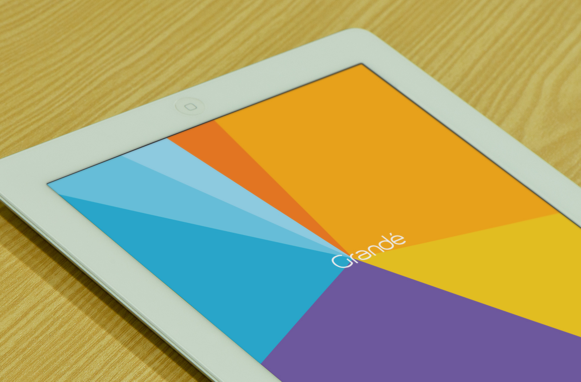 app showcase PSD